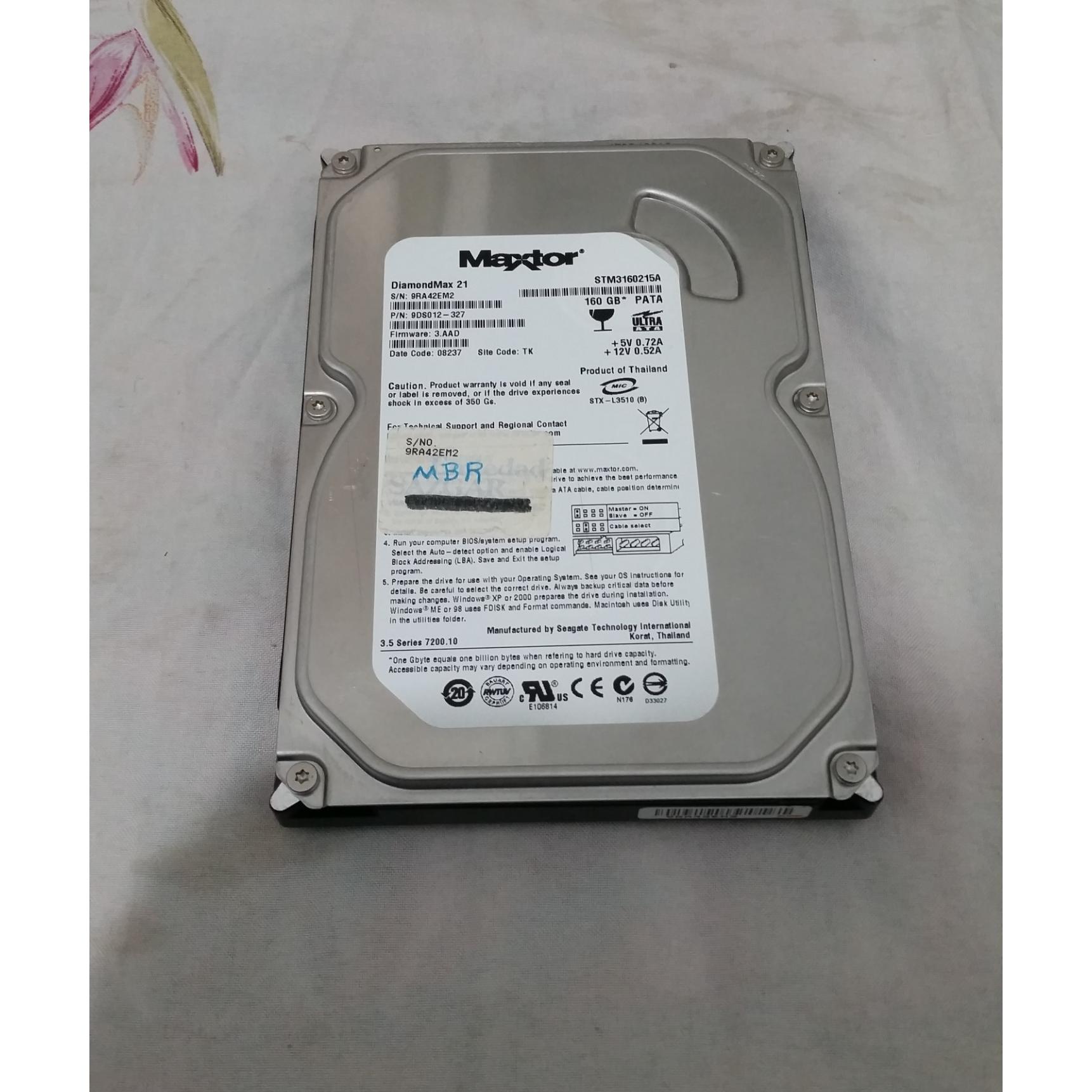 هارد 160 گیگابایت Health صد در صد