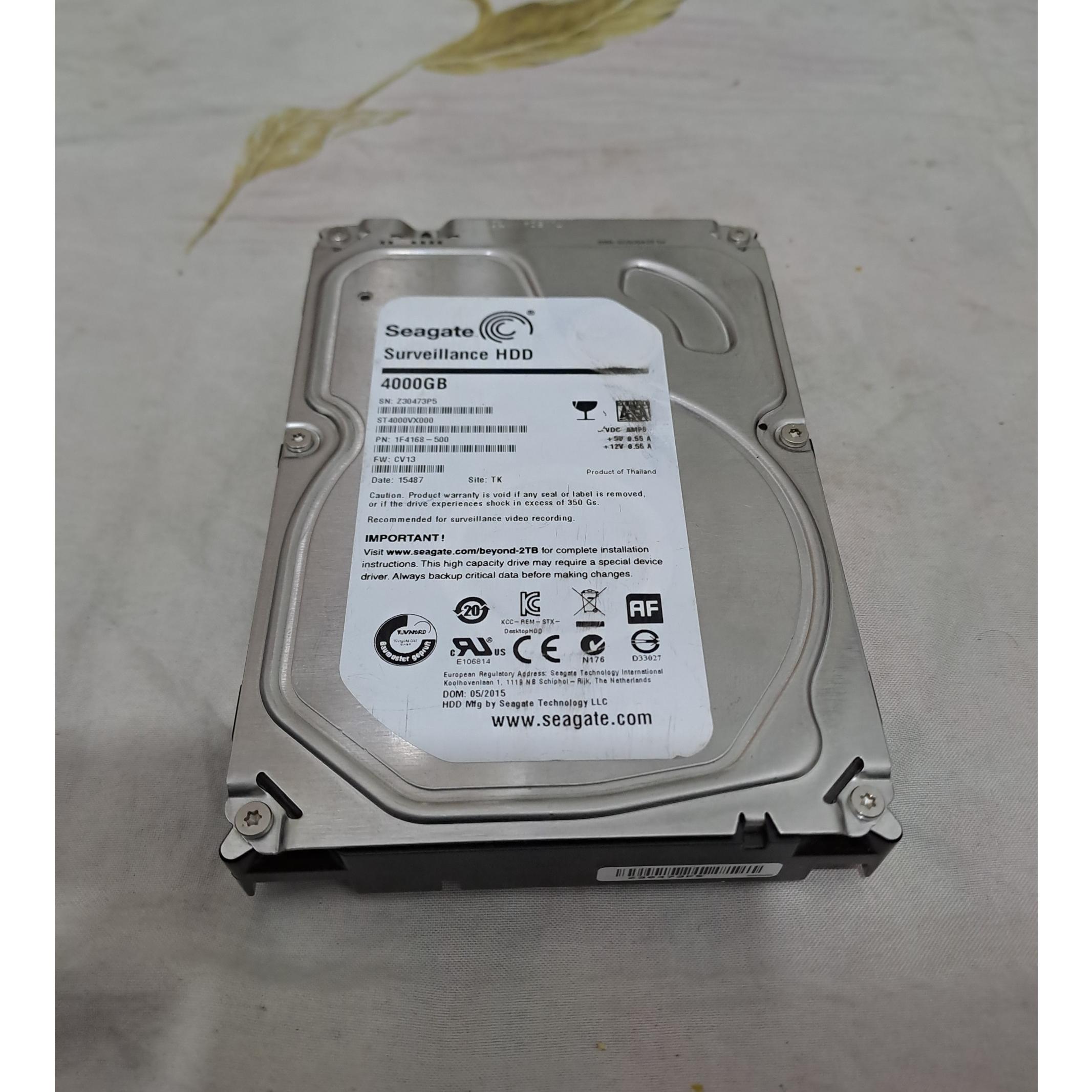 4 ترابایت سیگیت سلامت 100 درصد