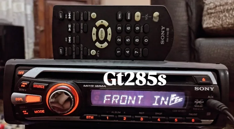 ضبط سونی Gt285s توضیحات دارد