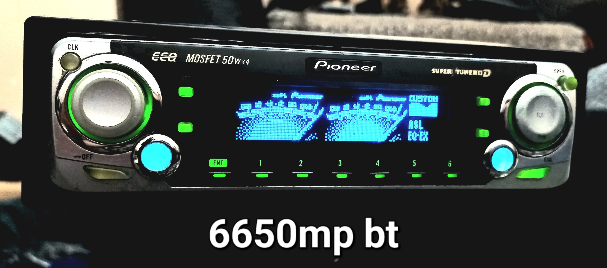 ضبط پایونیر 6650mp bt توضیحات توجه شود