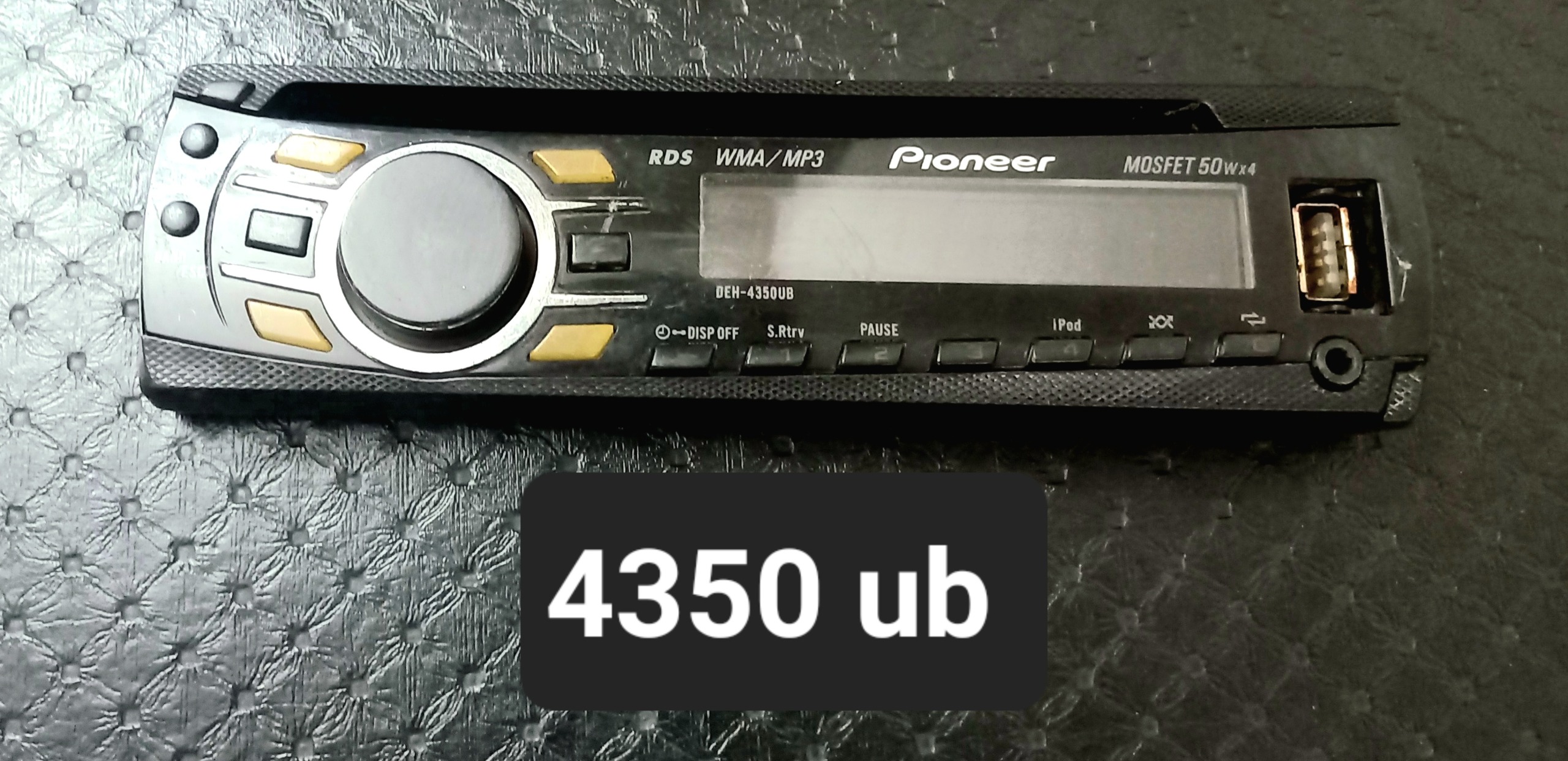 پنل ضبط پایونیر 4350ub فقط پنل