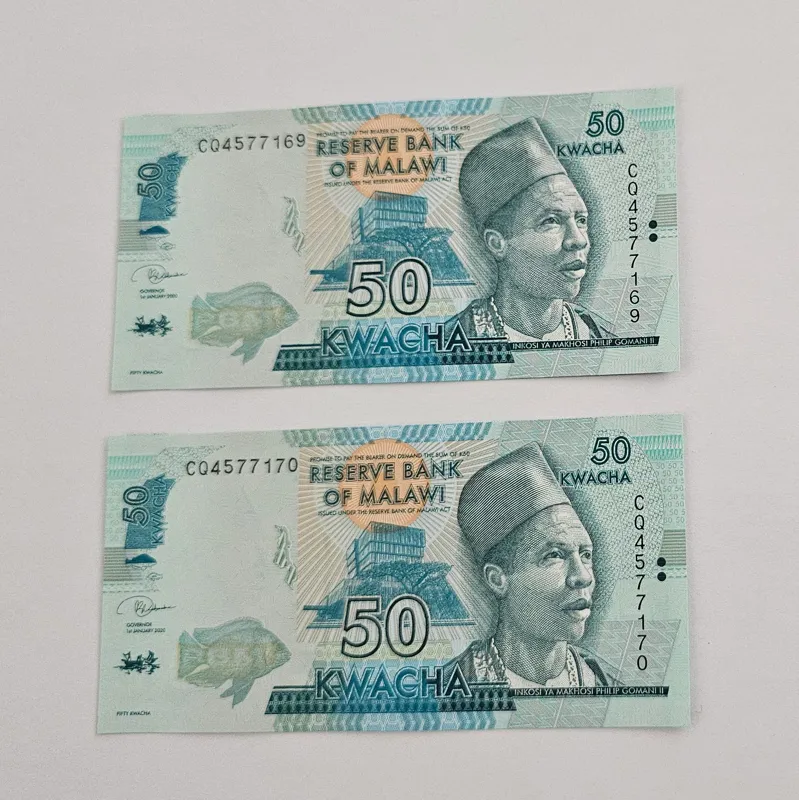 جفت 50 کواچا مالاوی