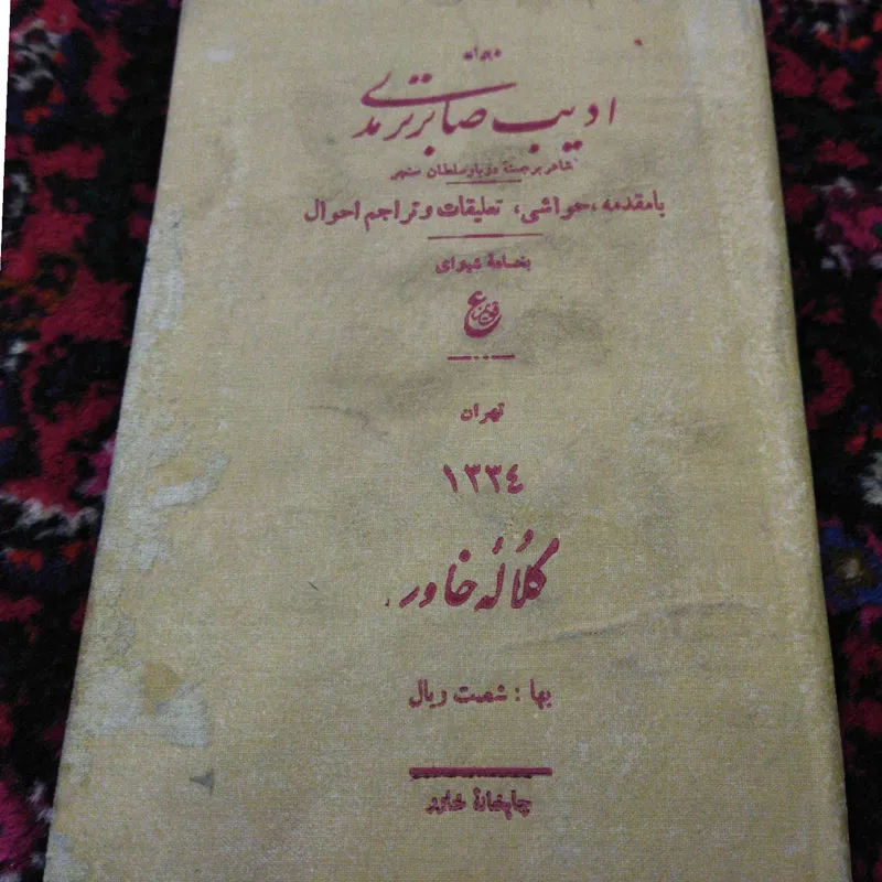 دیوان نایاب ادیب صابر ترمدی