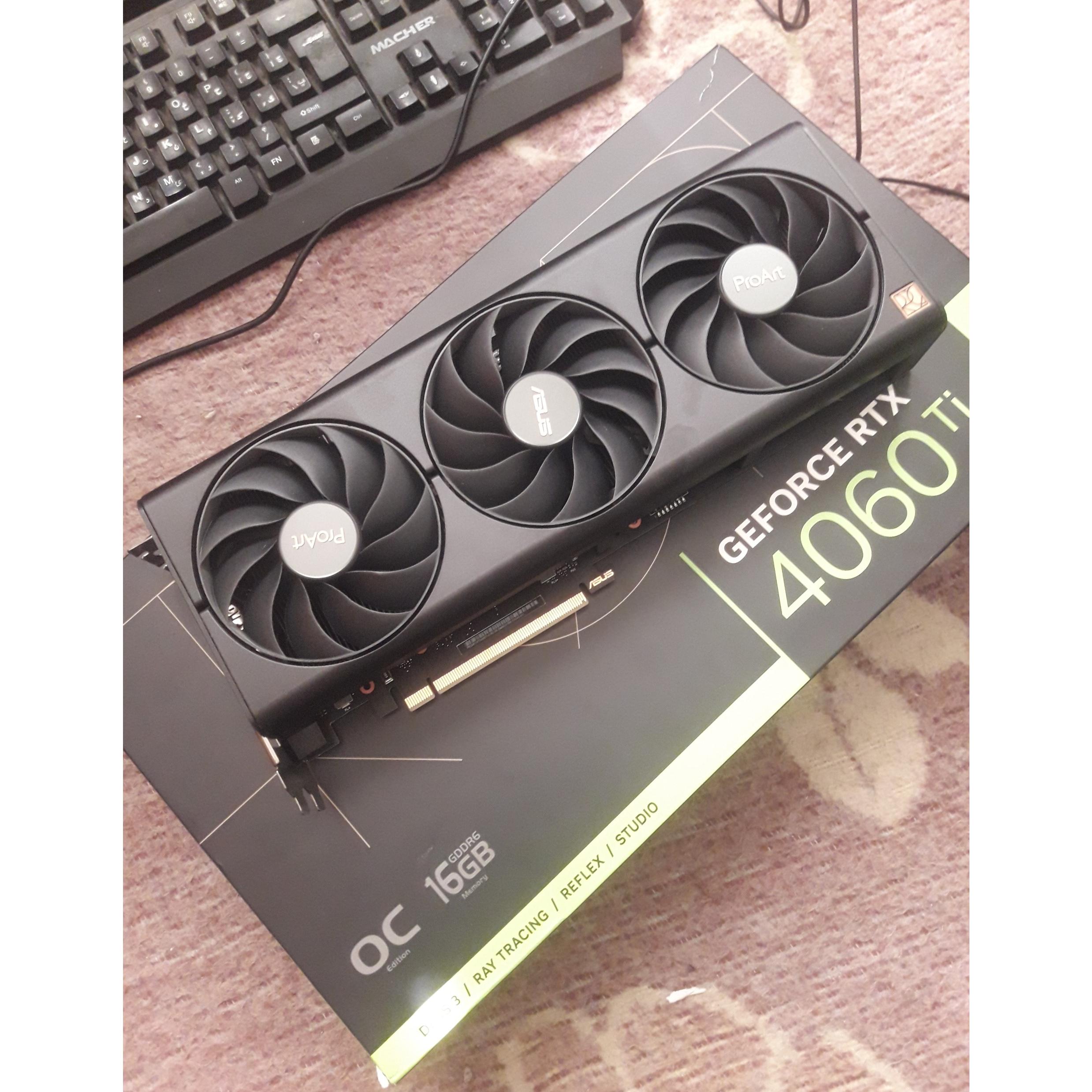 گرافیک 4060ti 16gb proart