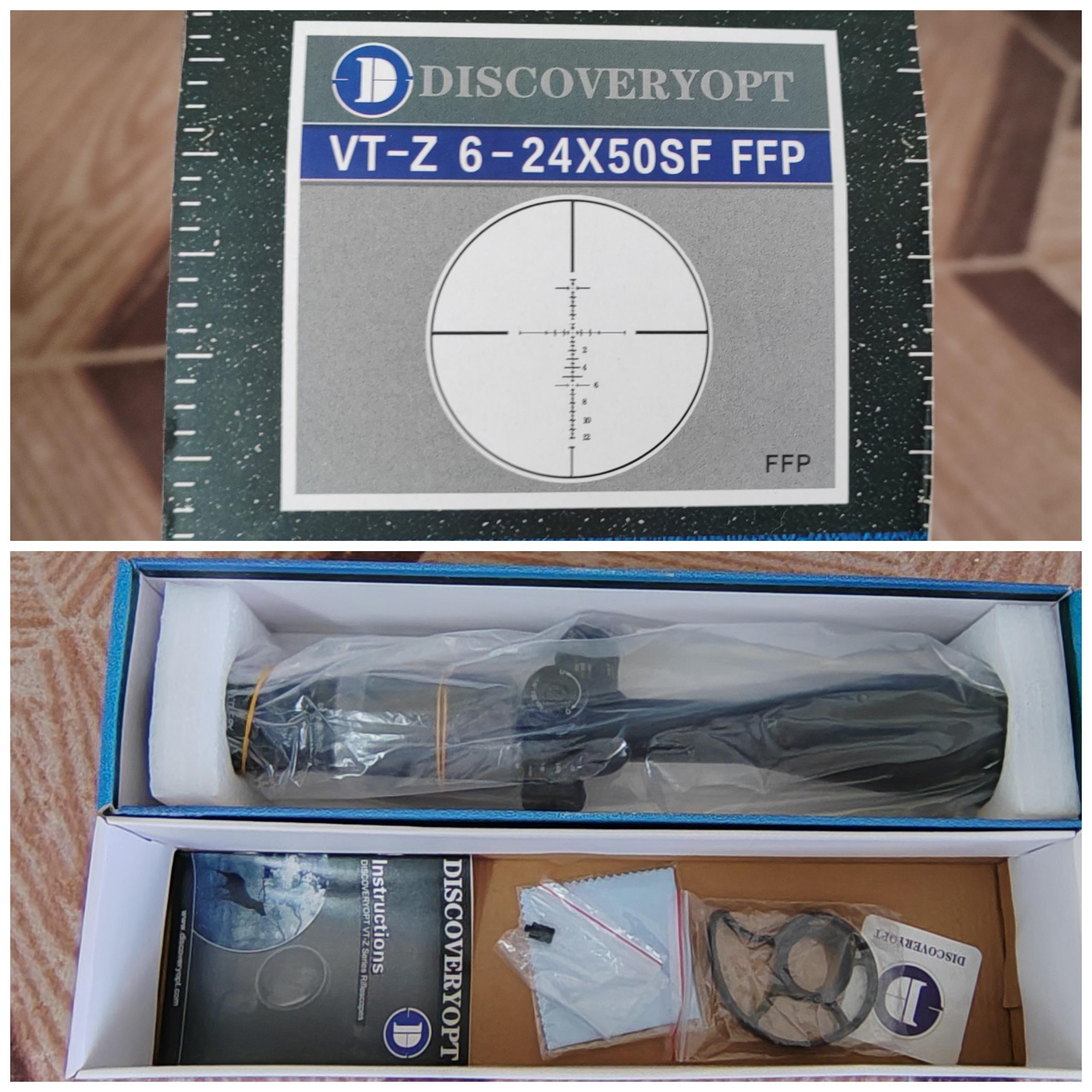 دوربین دیسکاوری VT-Z 6-24X50 SF FFP