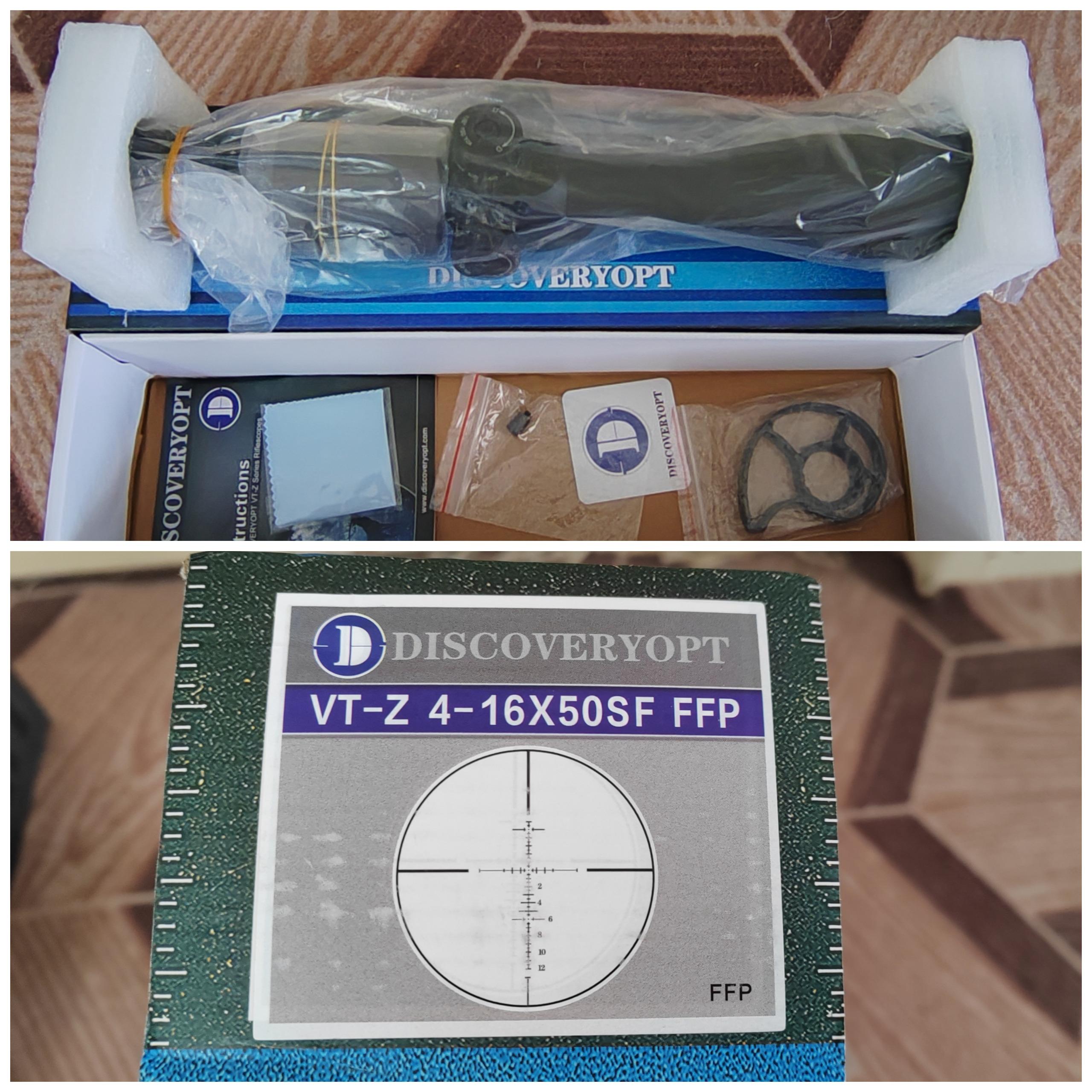 دوربین دیسکاوری VTZ 4-16 50 SF FFP