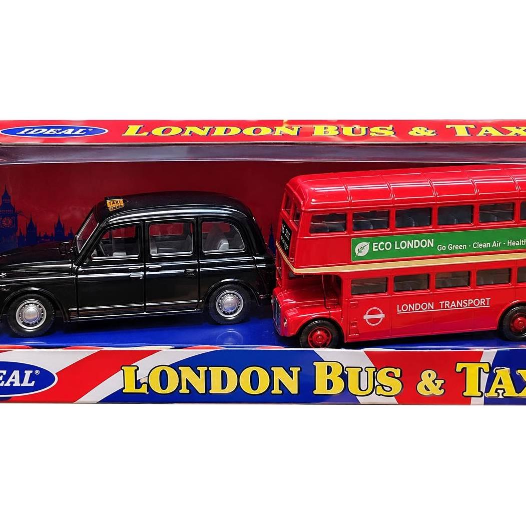 ماشین ویلی مدل London Bus And Taxi مقیاس 164