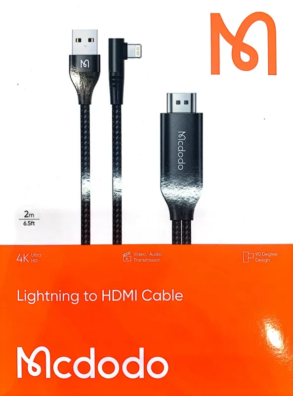 lightning to hdmi cable