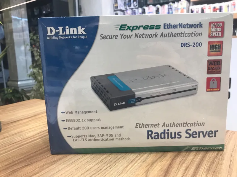 ethernet Authentication Radius Server DRS200