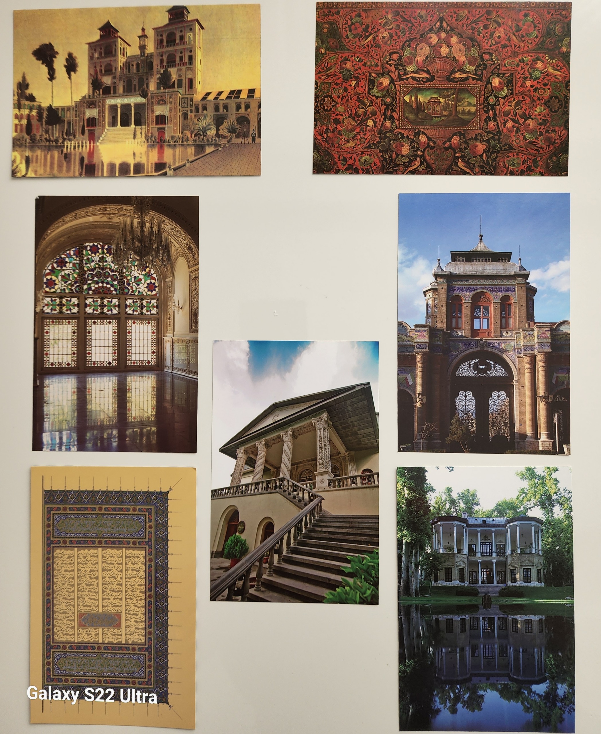 پک کارت پستال زیبا با لوگوی هواپیمایی هُما