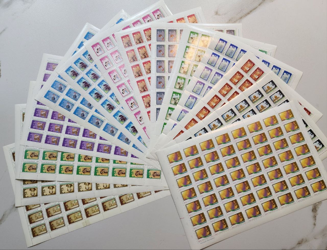 ورق کامل بزرگداشت آیت الله خمینی چاپ پاکستان