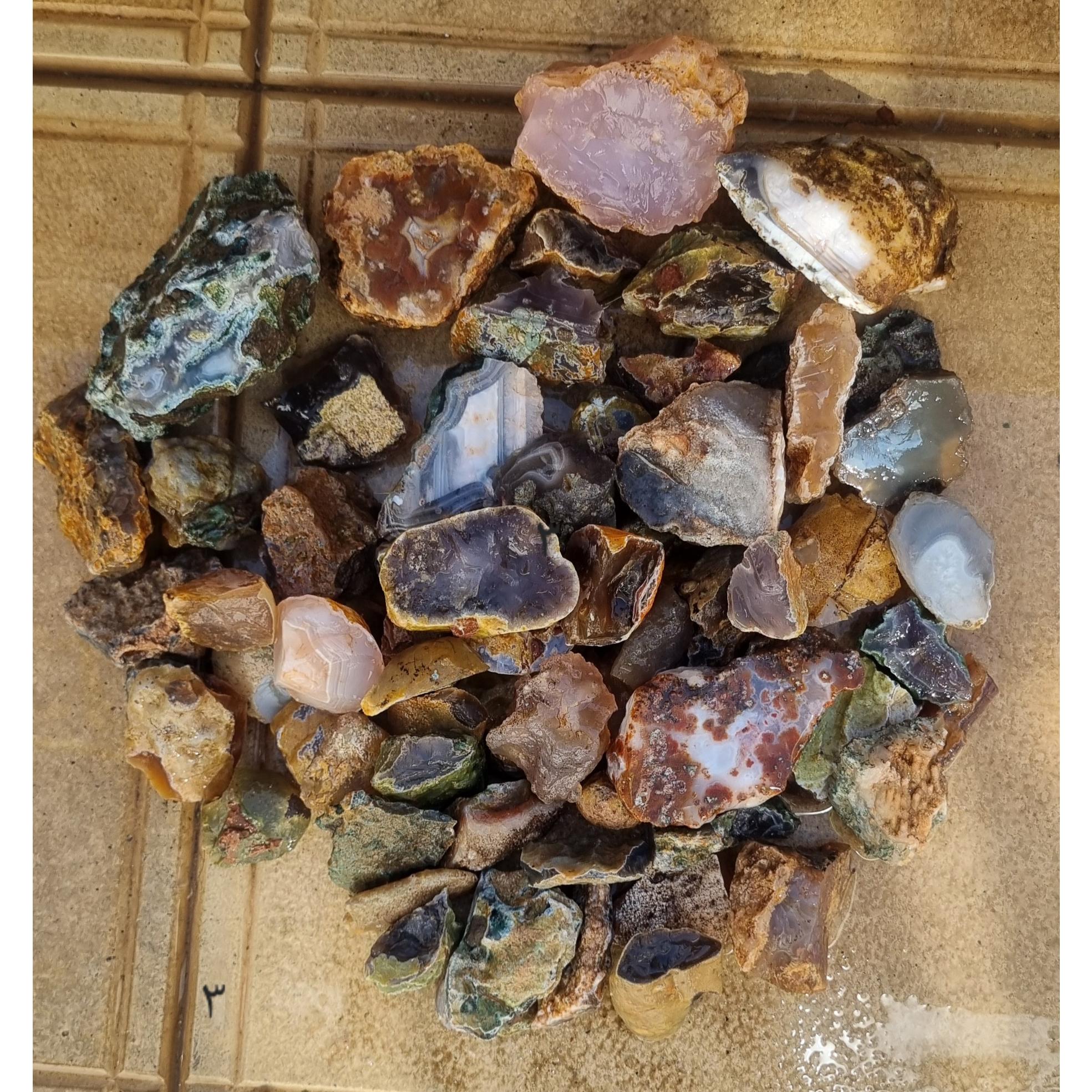 5 کیلو عقیق رنگی فردوس