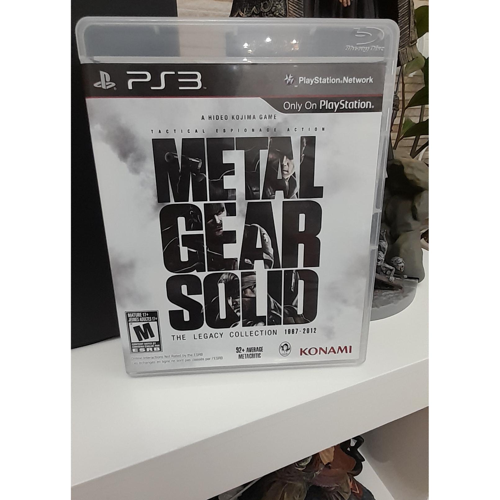 Metal gear solid legacy collection در حد اکبند