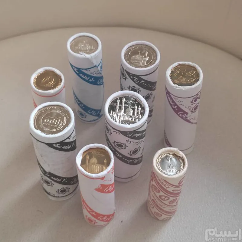 8 عدد باندرولهای سکه جمهوری