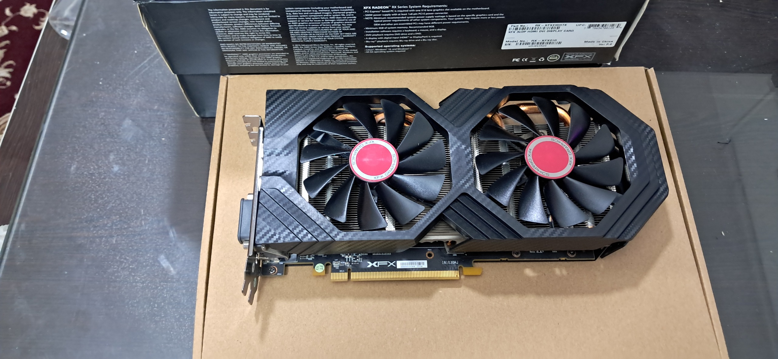 XFX RX 580 8G 256Bit GTS