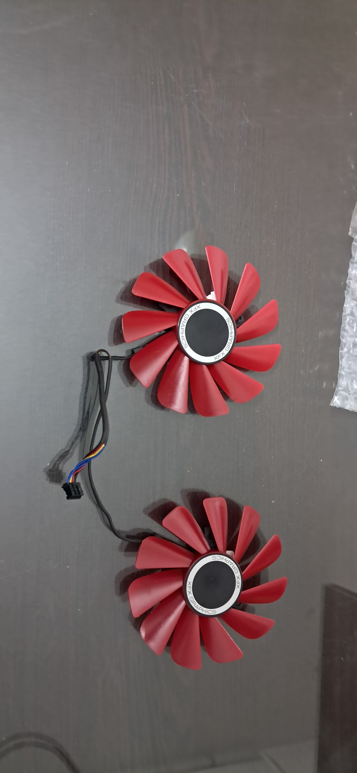 فن کارت گرافیک XFX RX470/570 (دو عدد فن اصلی)