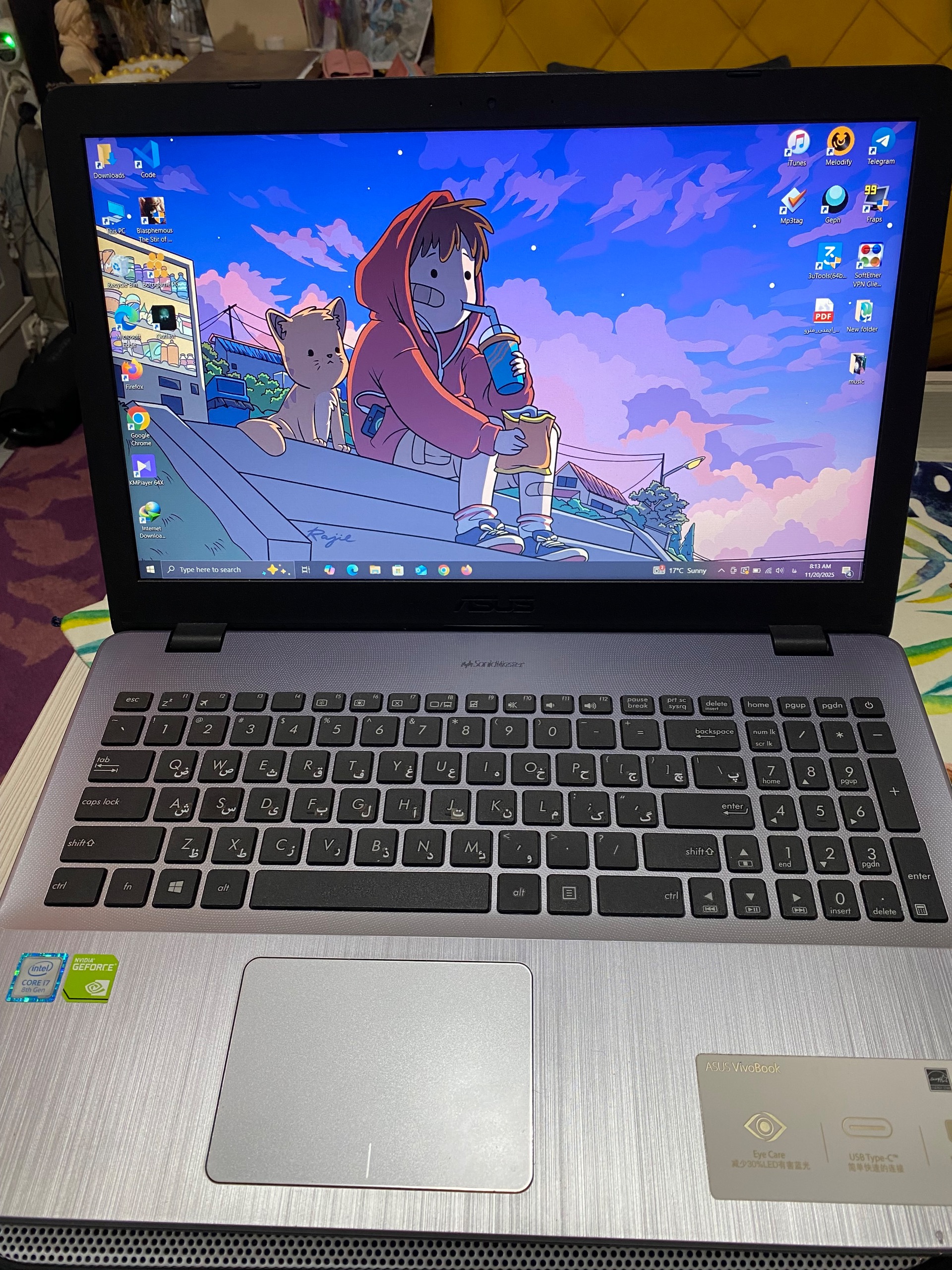 لپ تاپ ایسوس x542un