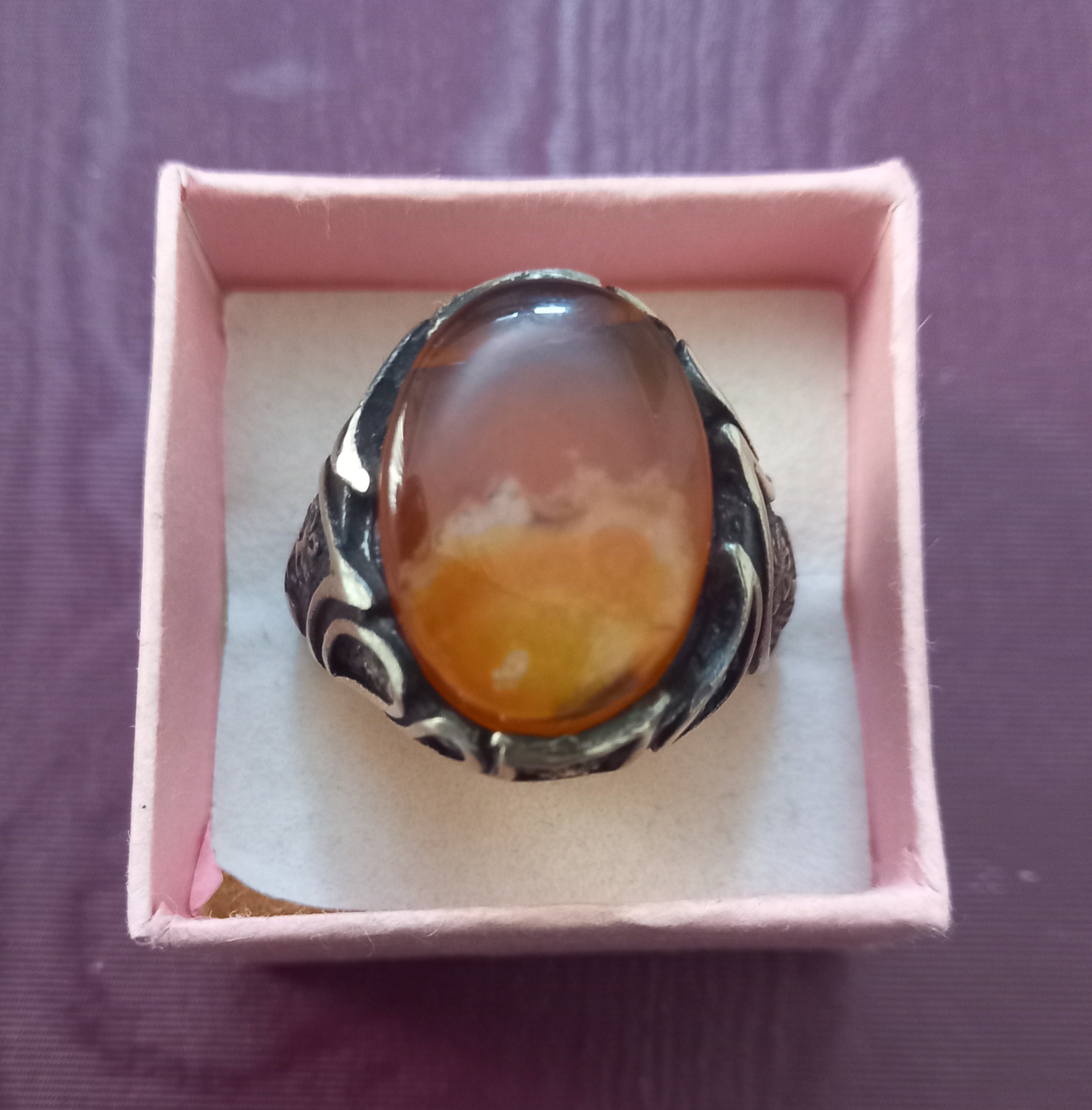 انگشتر قدیمی جاسپر