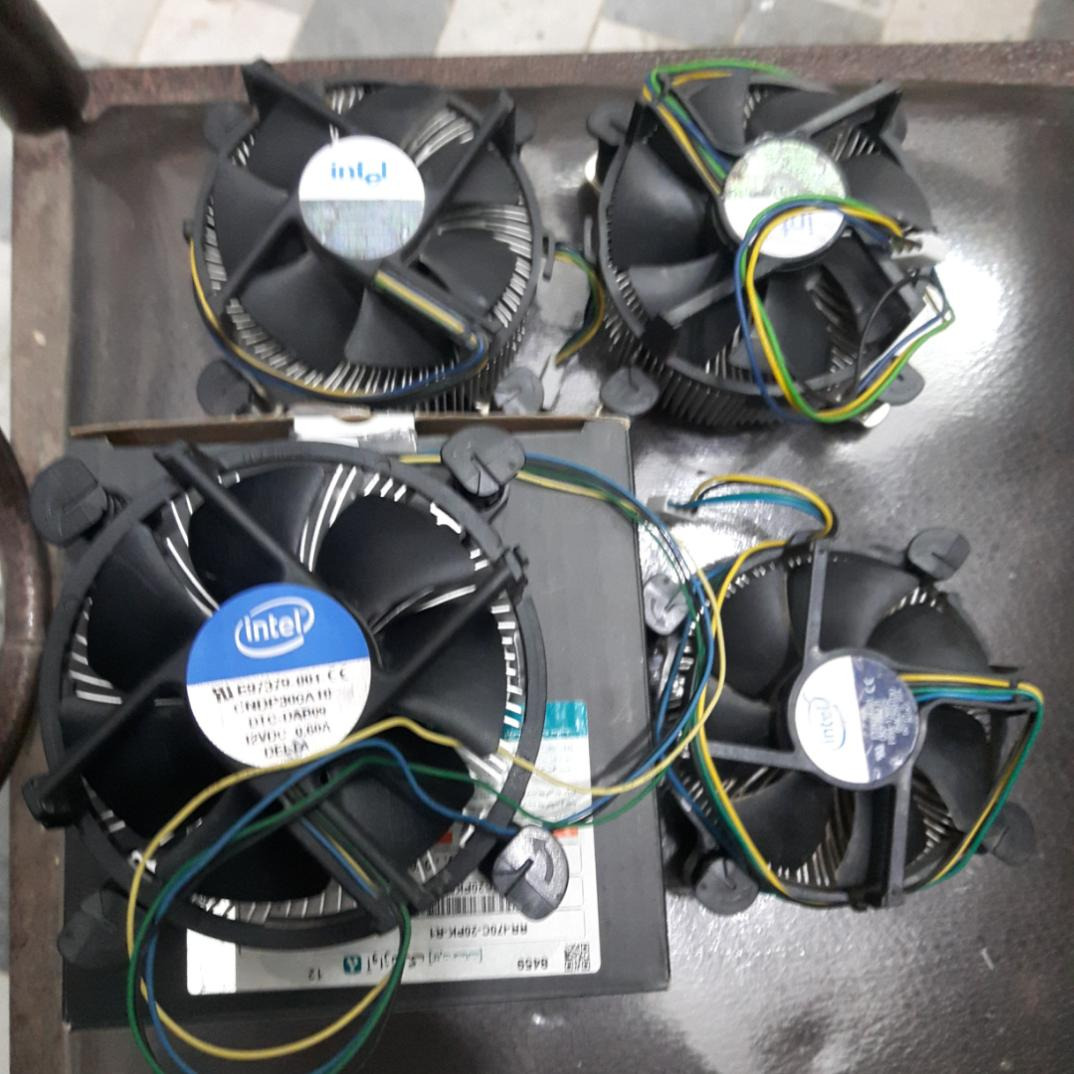 فن پردازنده 775 آلومینیومی اینتل کامپیوتر