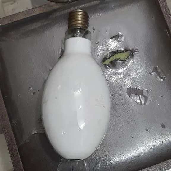 لامپ گازی لامپ بخار سدیم 400 وات لامپ نئون قدیمی