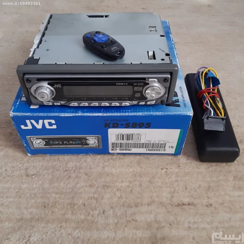 ضبط (پخش) ماشین سی دی جی وی سی JVC KD-S895