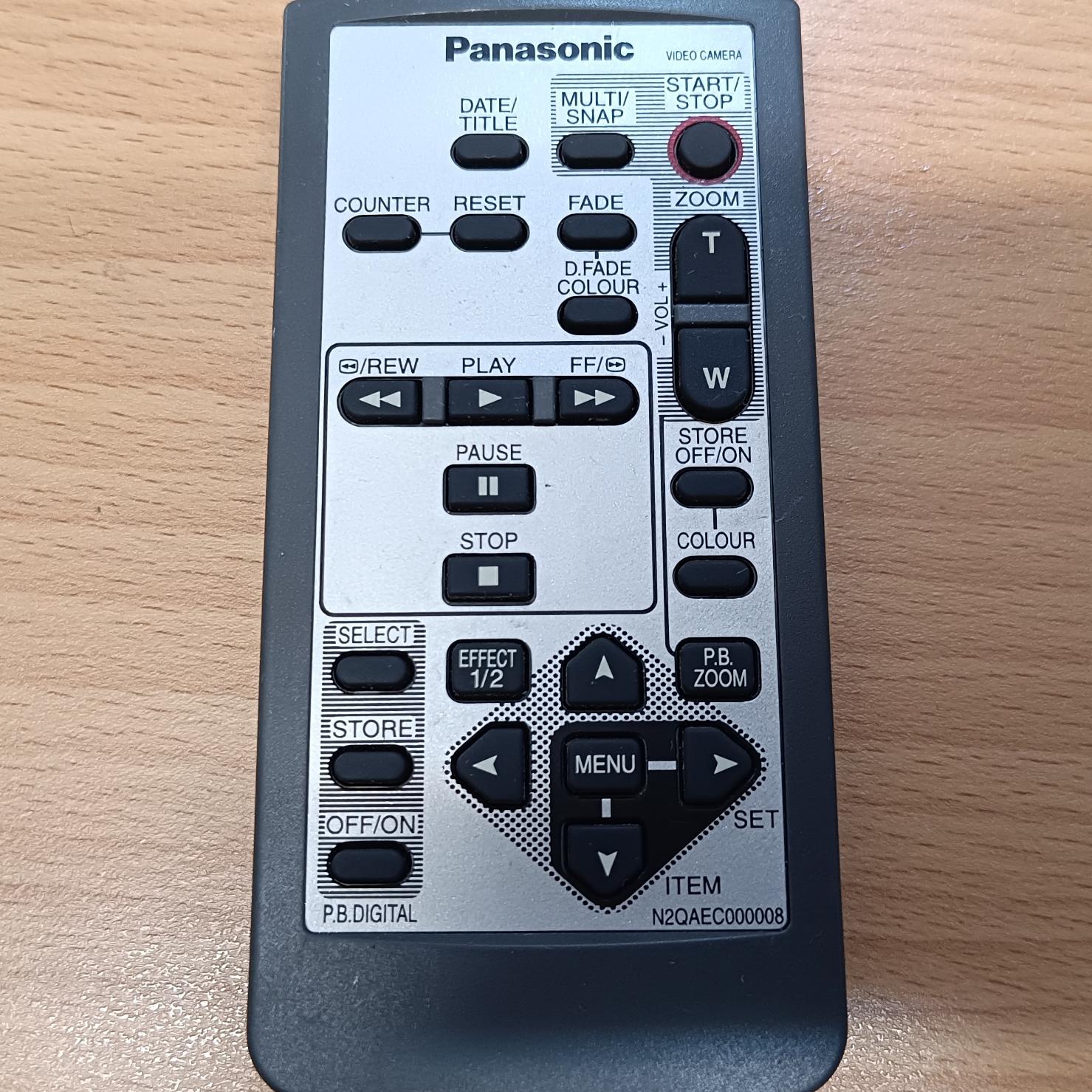 کنترل دوربین پاناسونیک