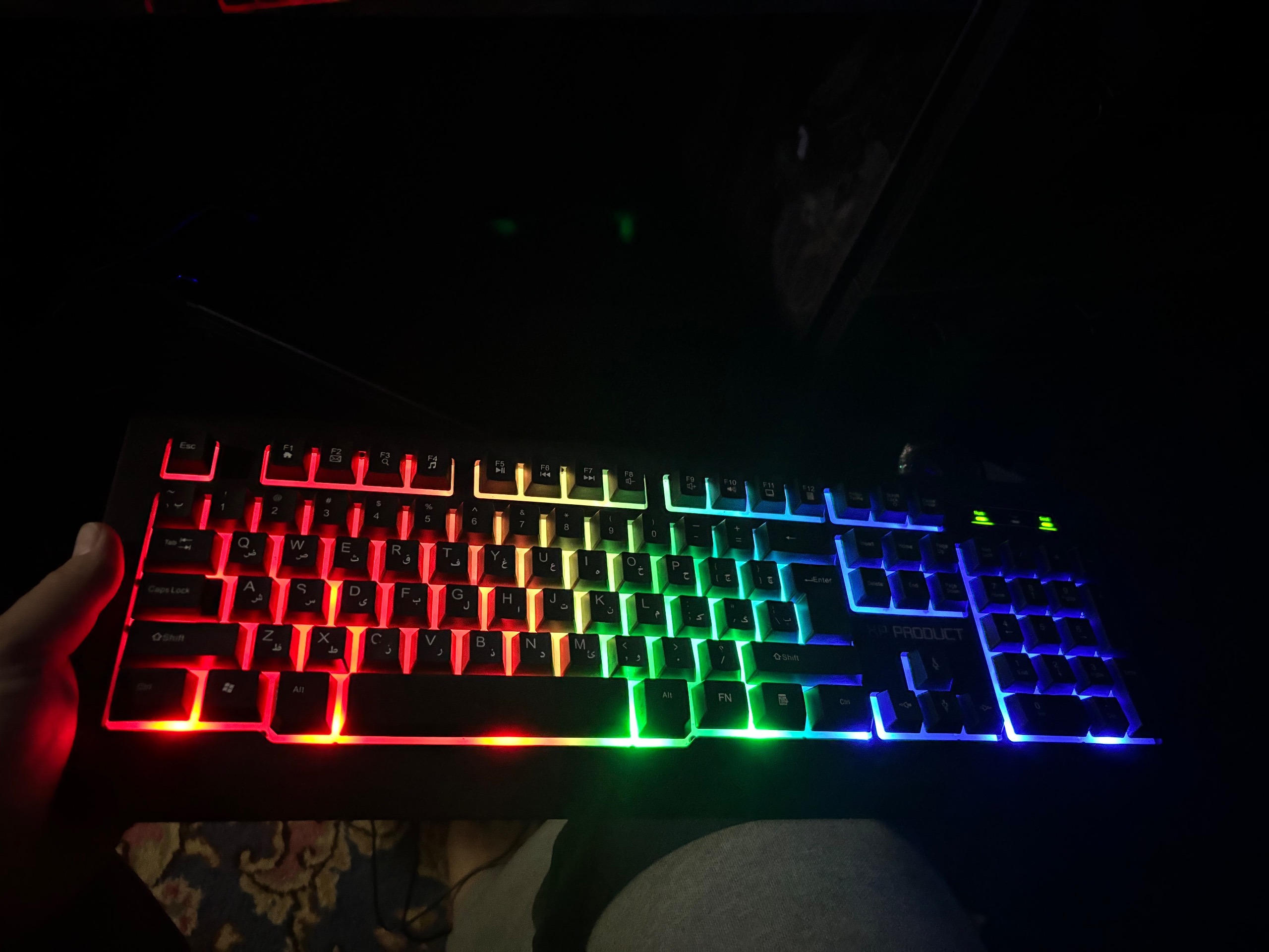 کیبر RGB برند xp