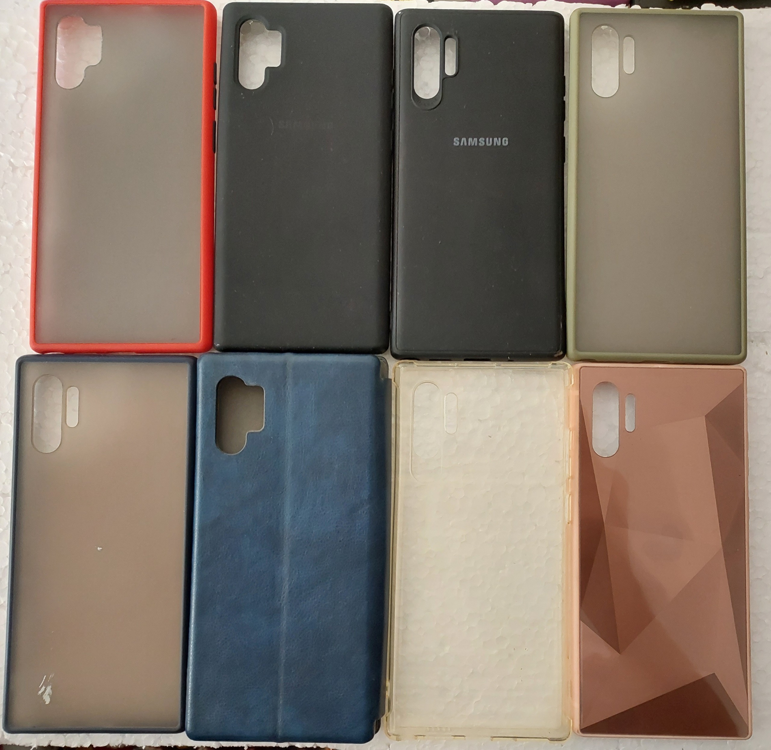 کاور و کیفگوشی سامسونگ note10plus بدون بستهبندی