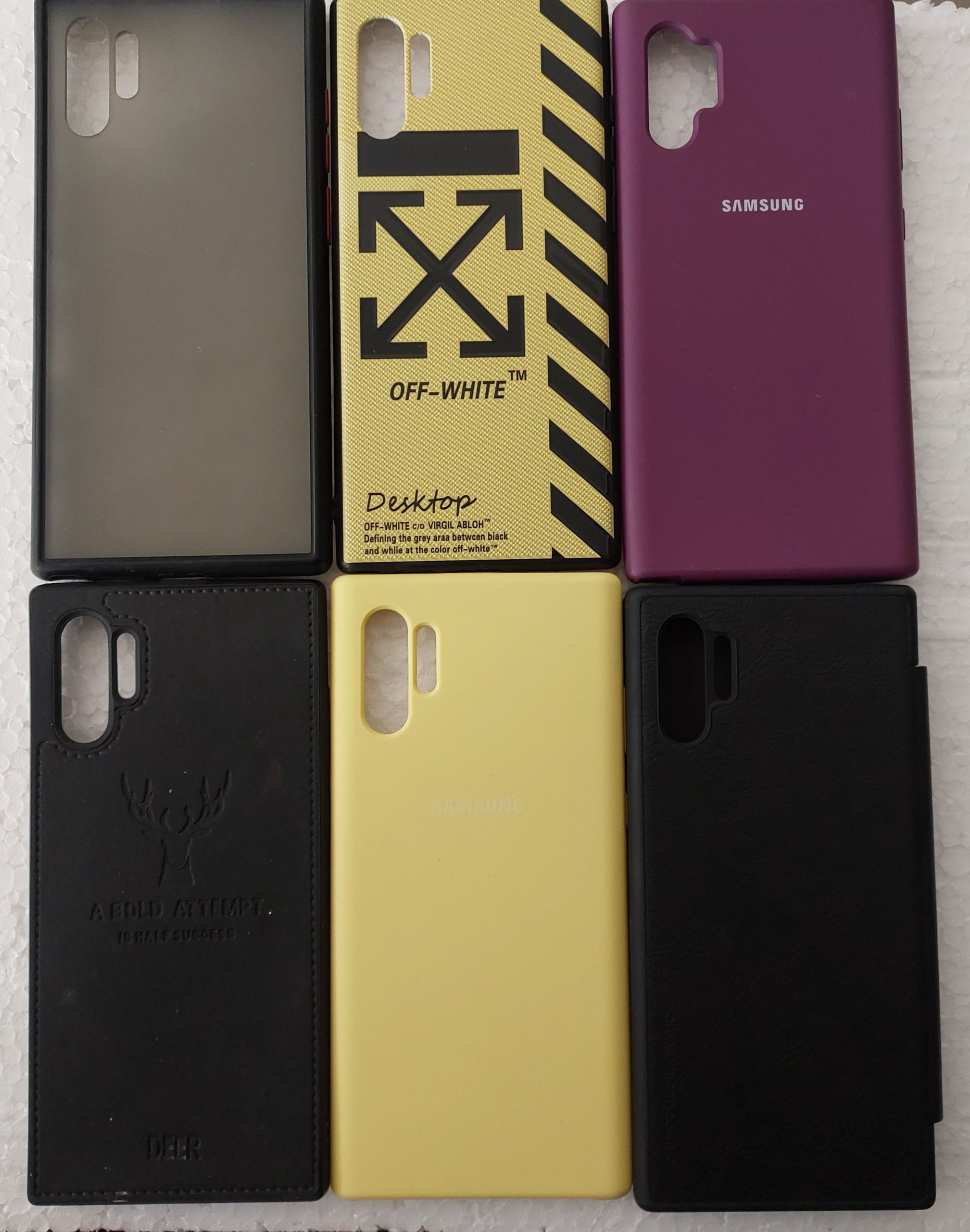 کاور وکیف گوشی سامسونگ note10plus بدون بسته بندی