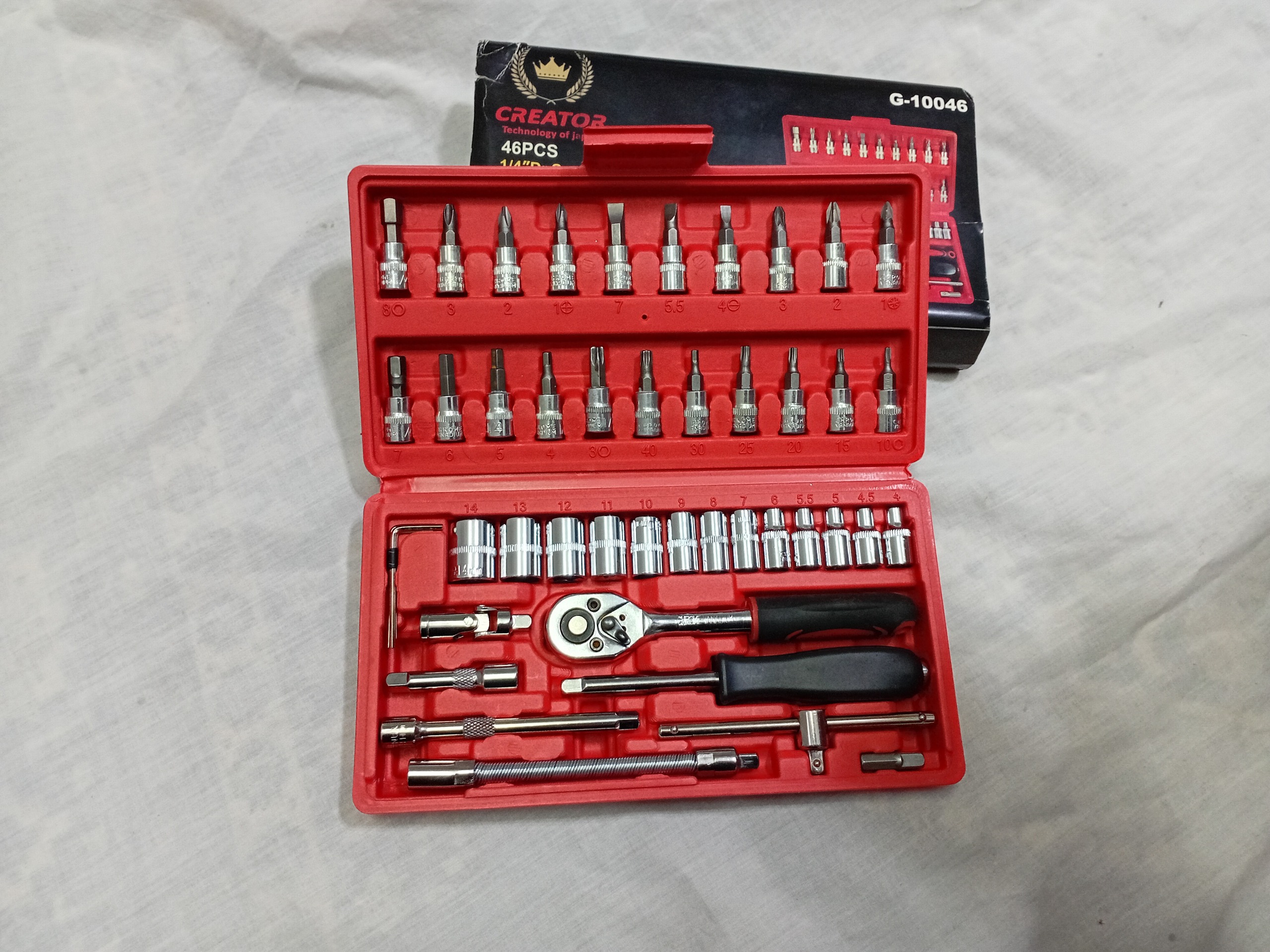 جعبه بکس گریتیک اصلی 46 پارچه