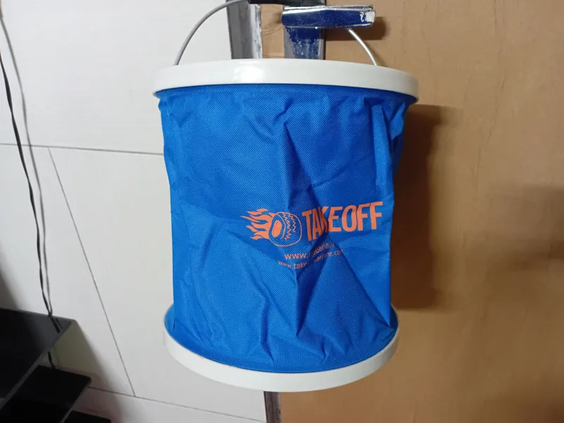 سطل آب تاشو بسیار کاربردی و زیبا