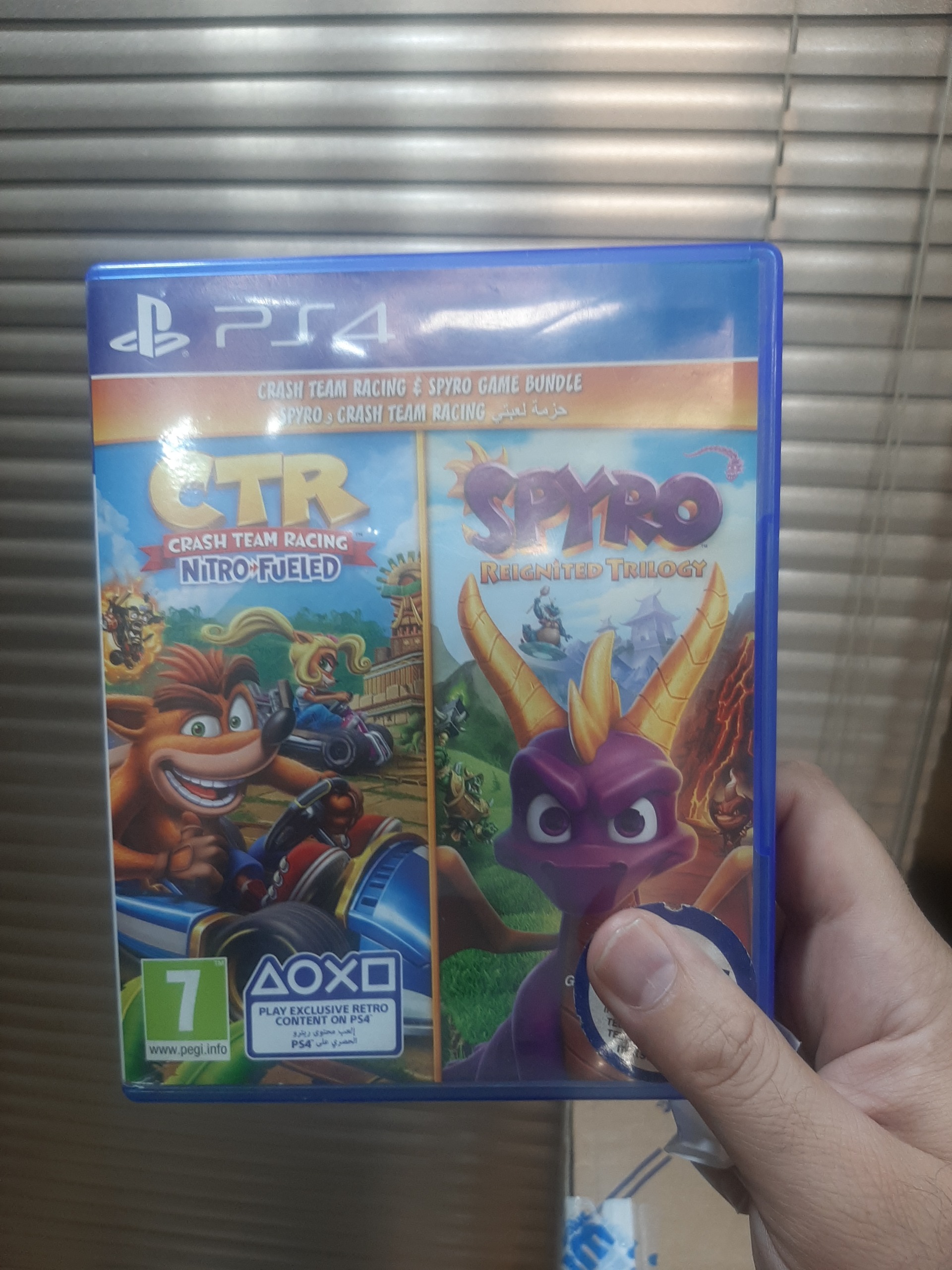  باندل Crash team racing/spyro