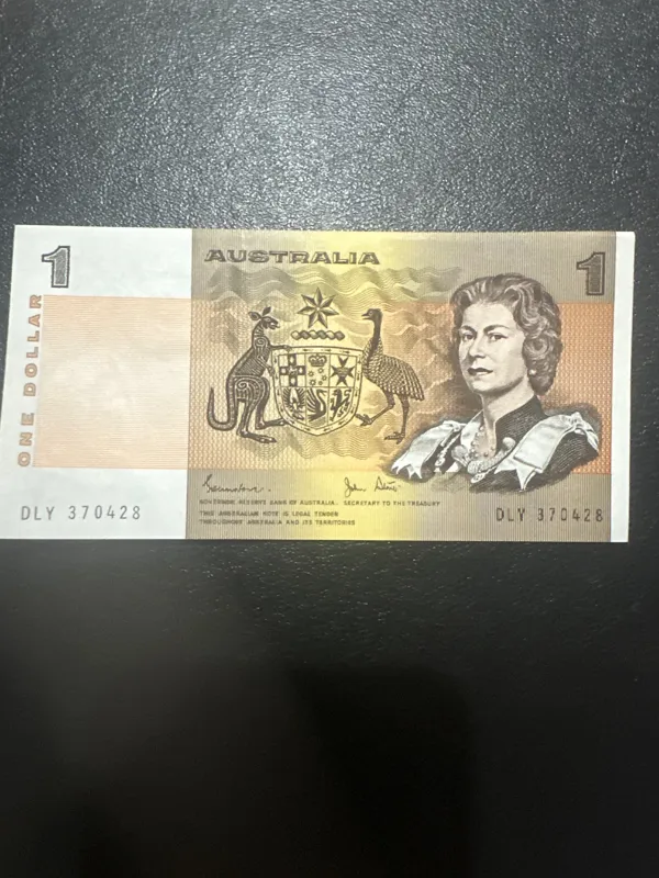 اسکناس 1 دلار استرالیا
