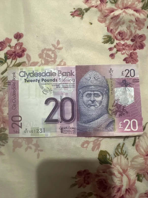 اسکناس 20 پوند اسکاتلند