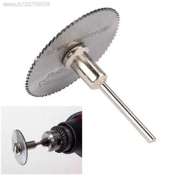 تیغ چوب بر سر دریلی ست 6 عددی