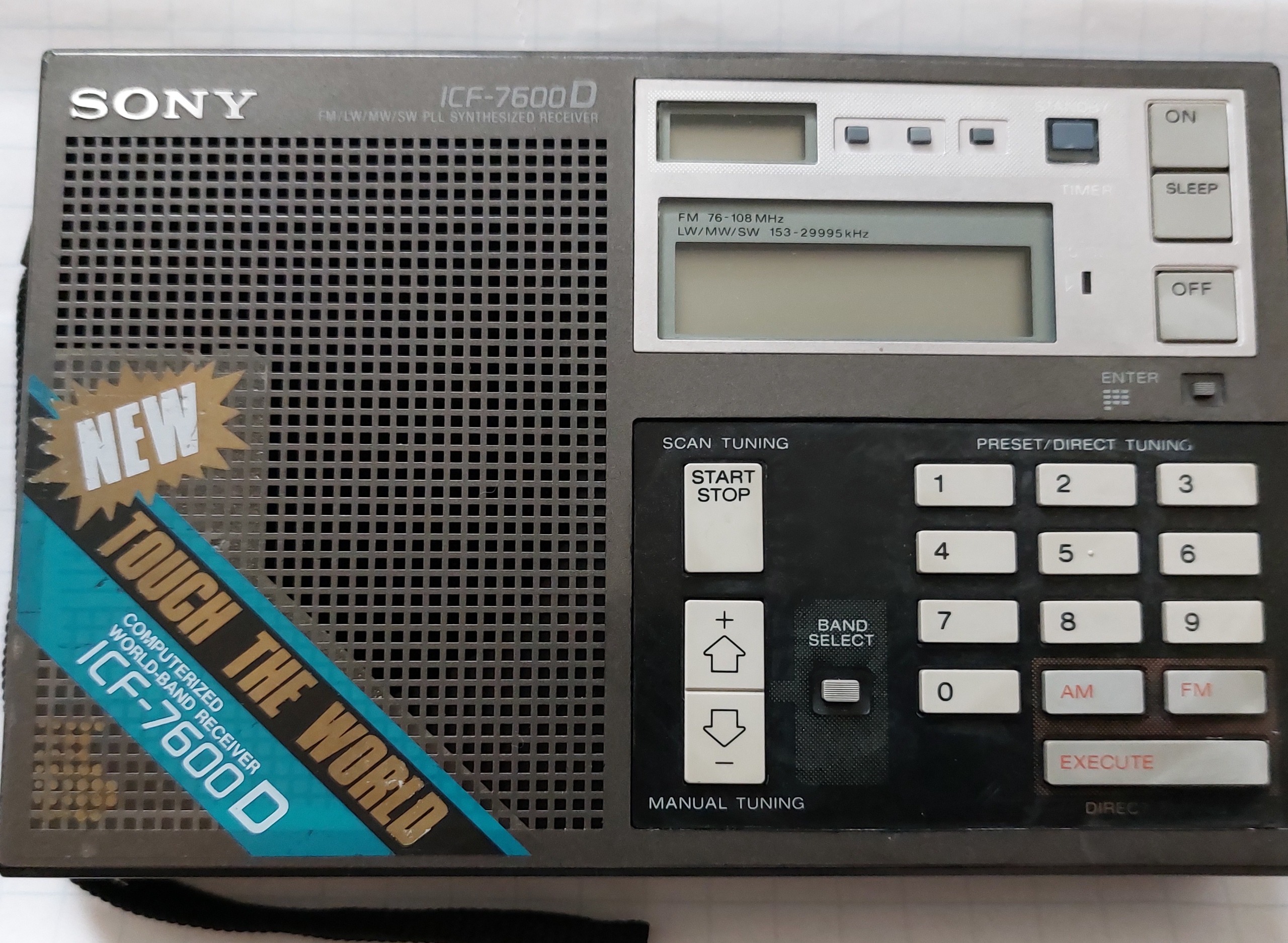 رادیو سونیSONY ICF-7600D
