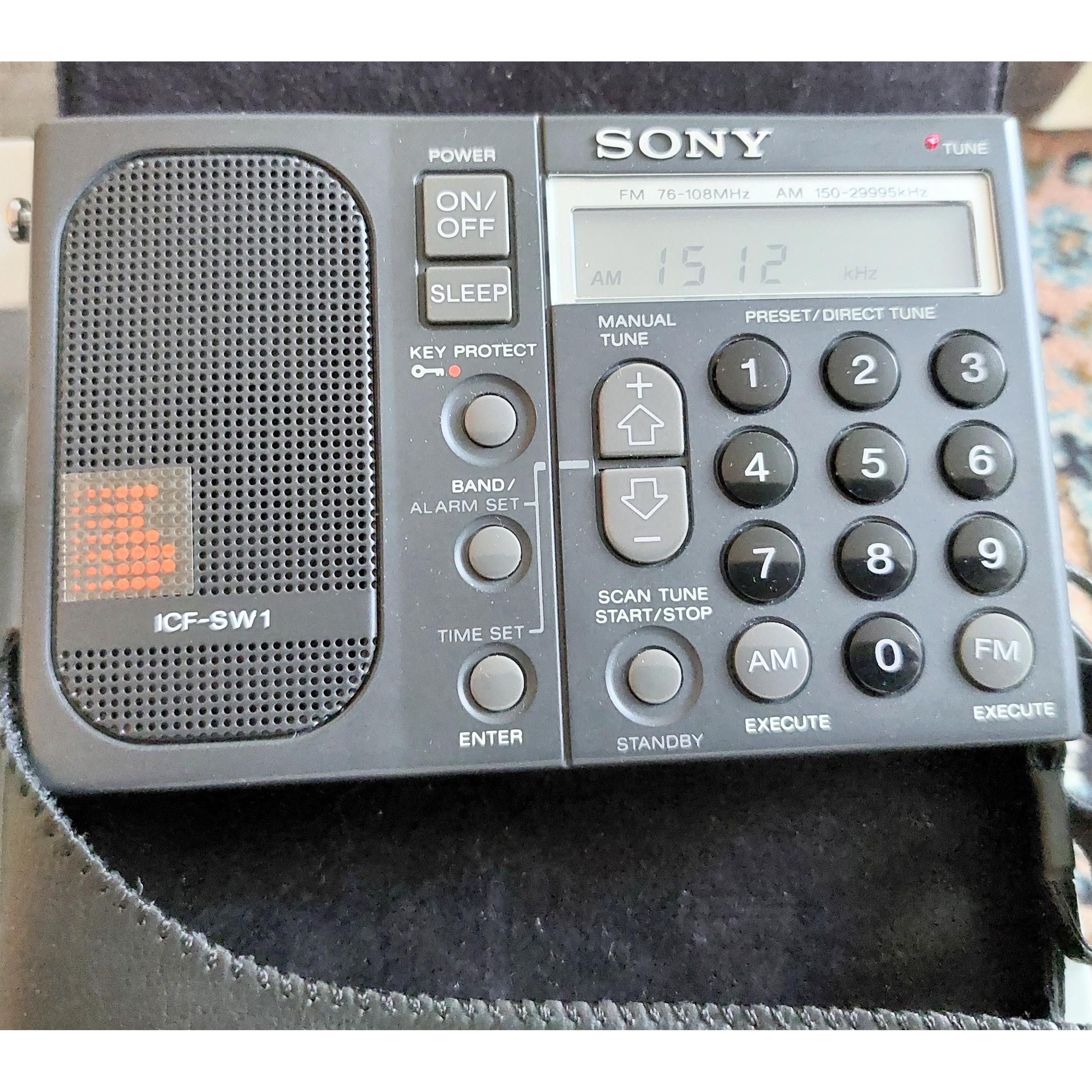 رادیو سونی sony icf sw1e