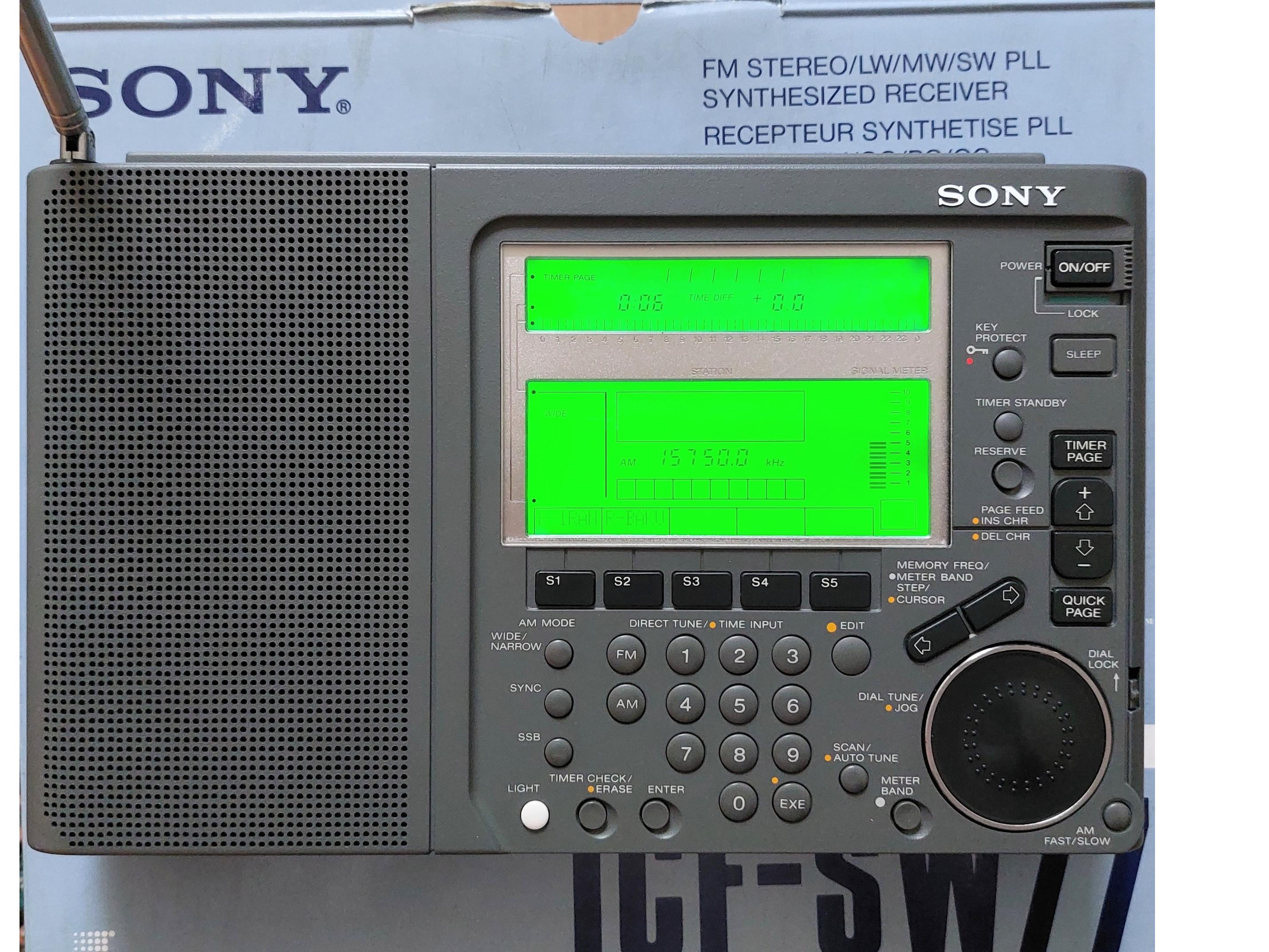 رادیو سونی SONY ICF SW77
