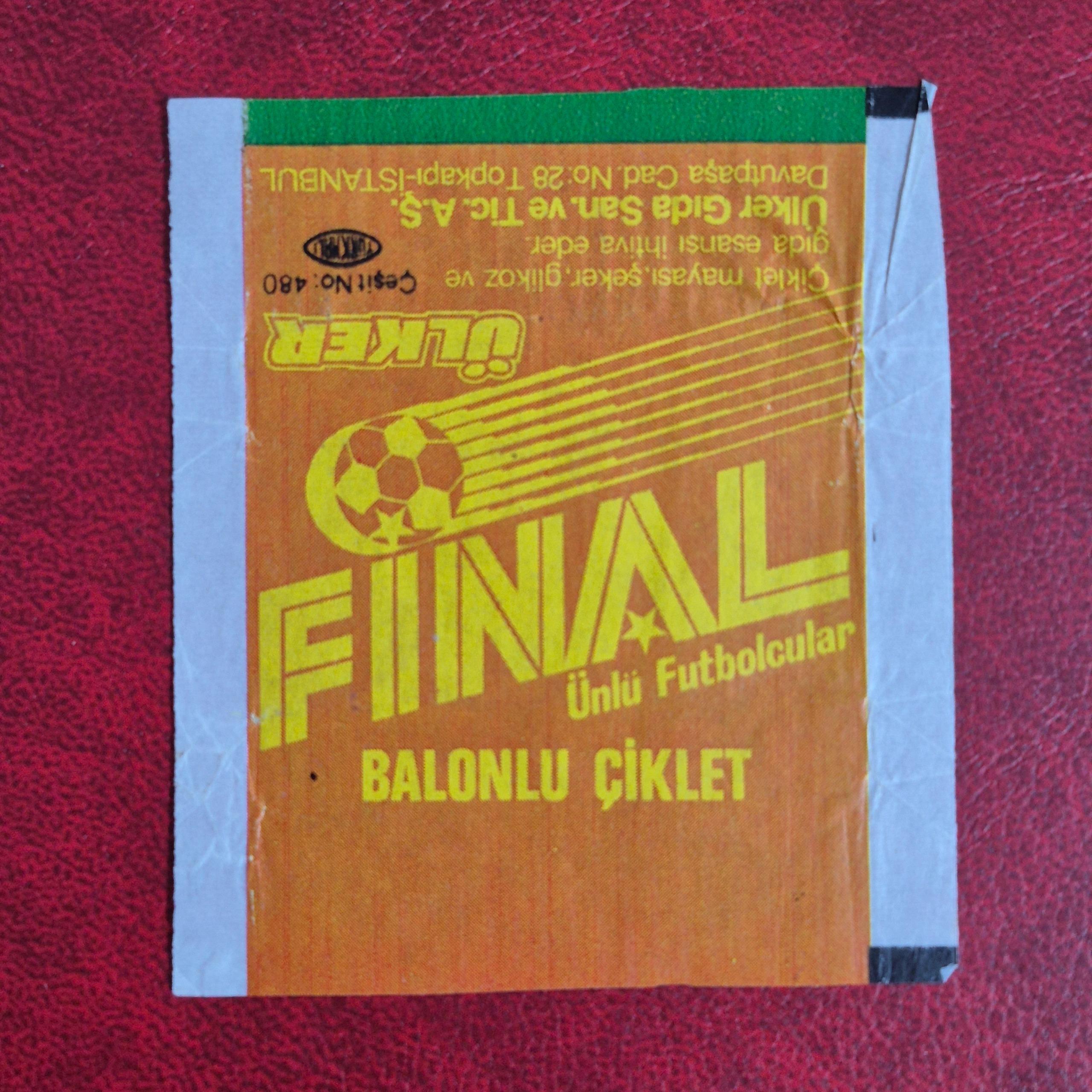 یک برگ پوسته فینال 86