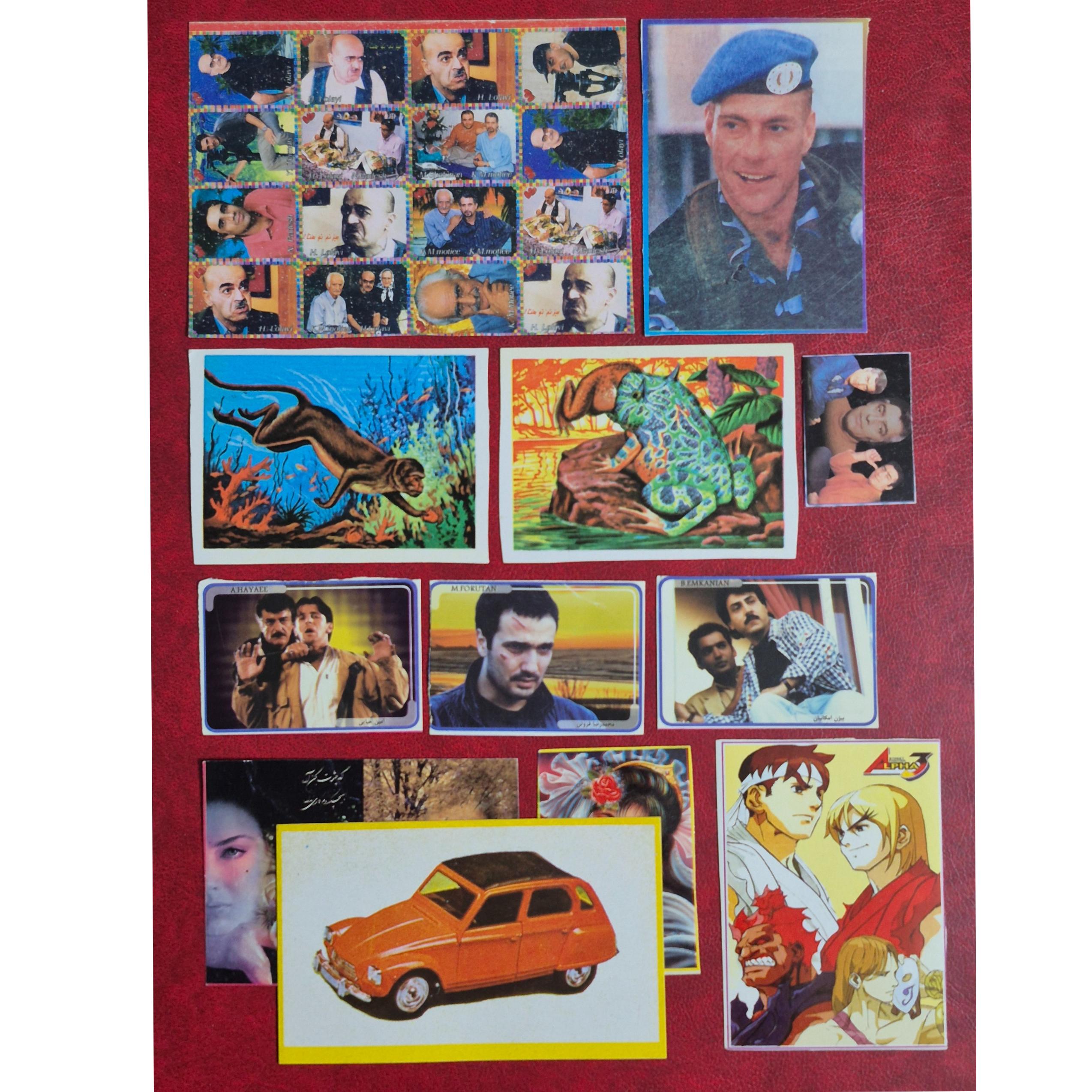 برچسب قدیمی متفرقه