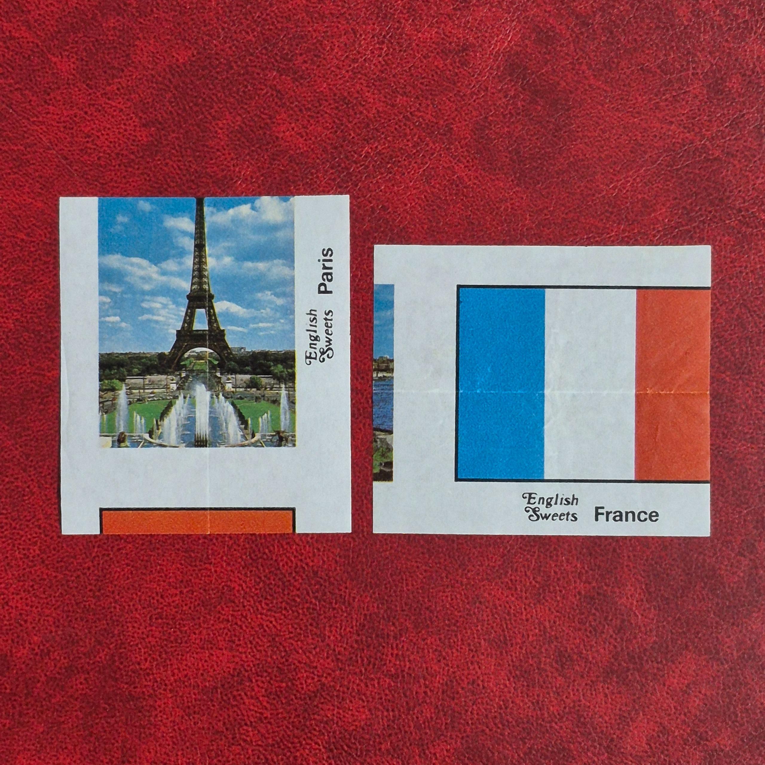 2 برگ عکس آدامس قدیمی