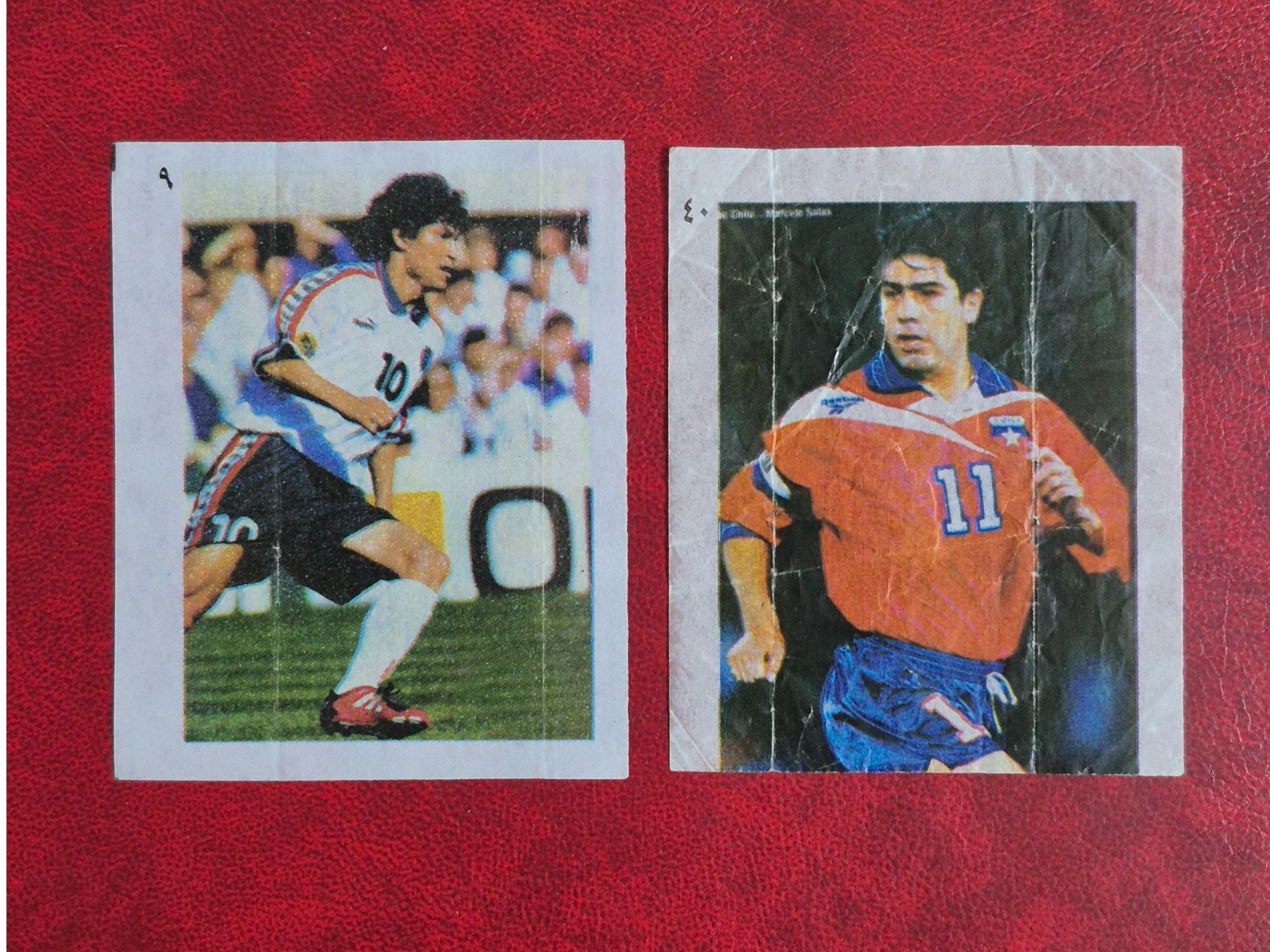 2 برگ عکس آدامس قدیمی