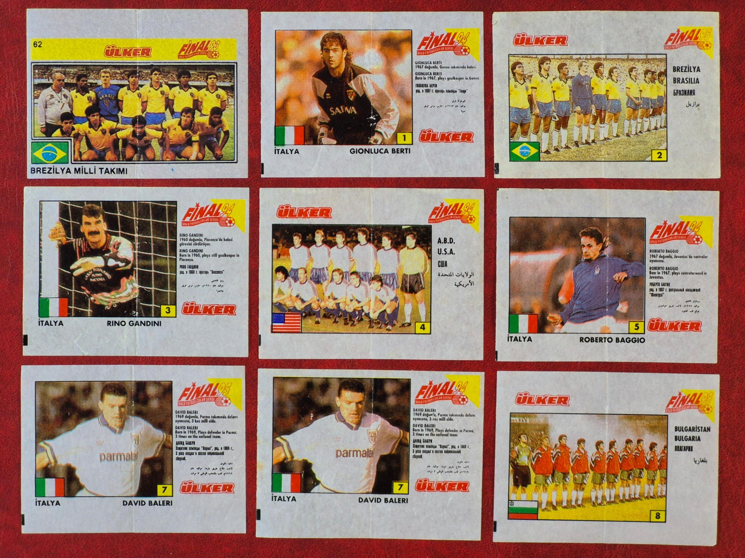 9 برگ فینال93. 94. 95