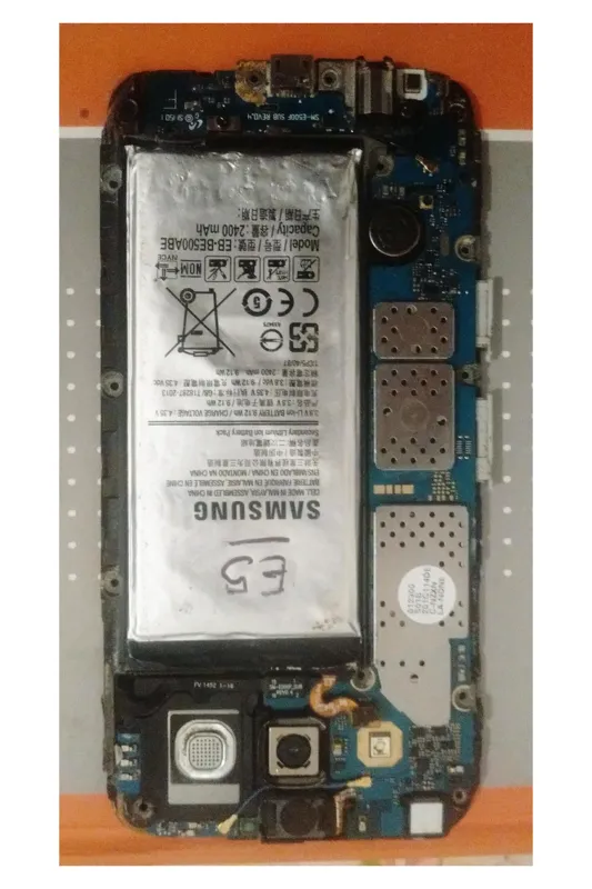 برد گوشی گلکسی E500f