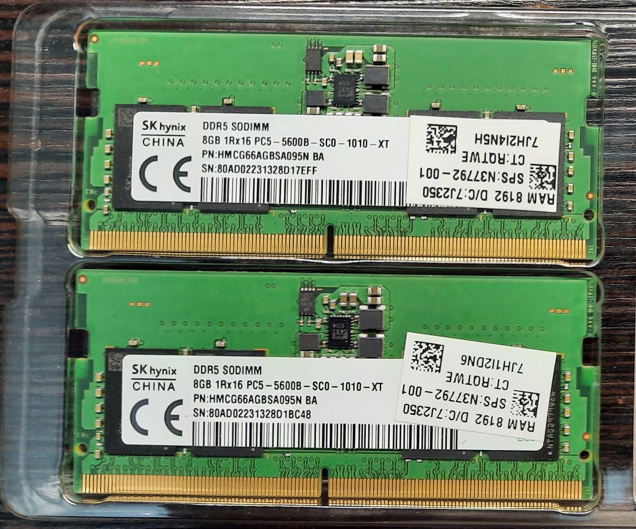 رم لپ تاپ DDR5 5600MHz (8 گیگ)