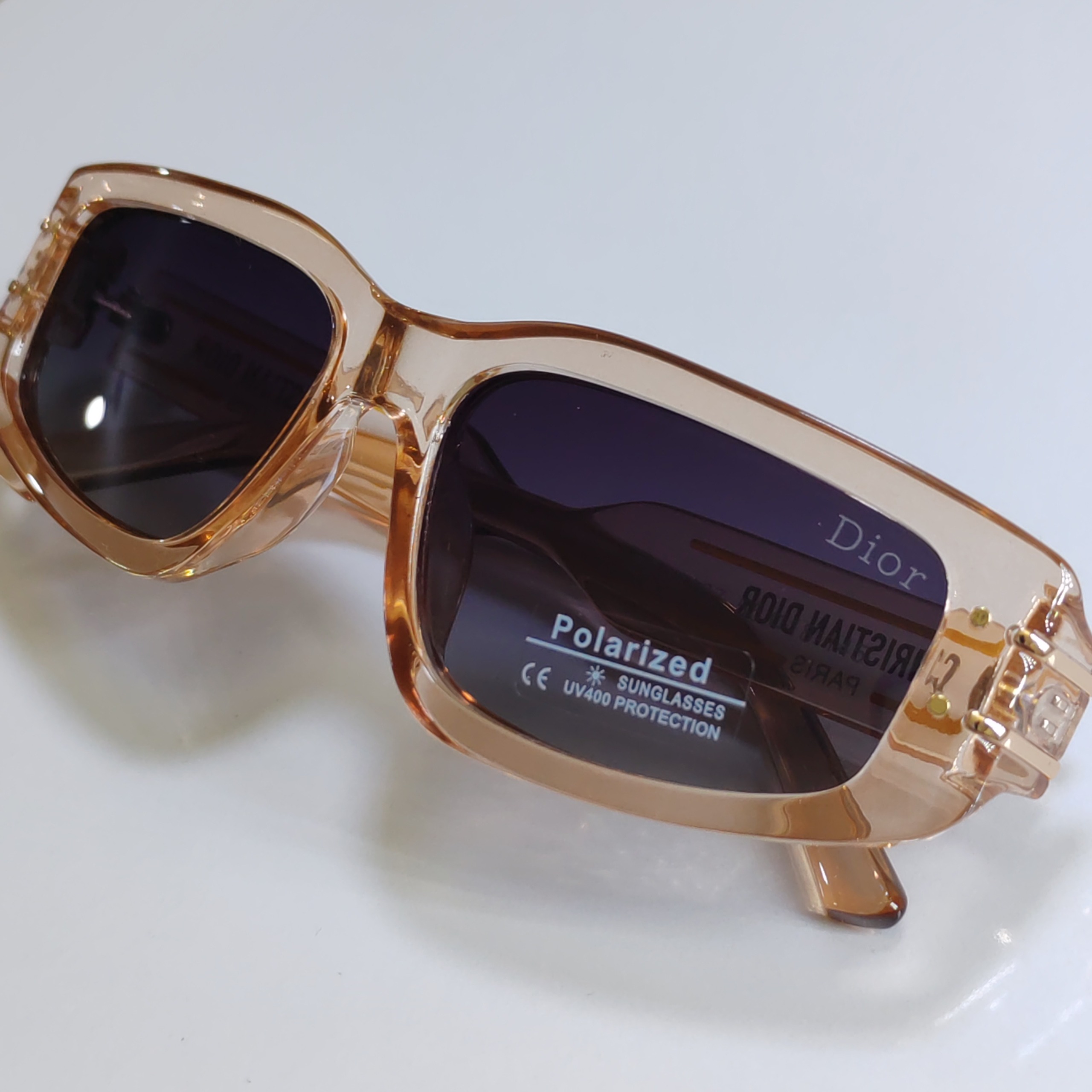 عینک آفتابی مردانه دیور ایتالیاپلاریزه دورنگ 56