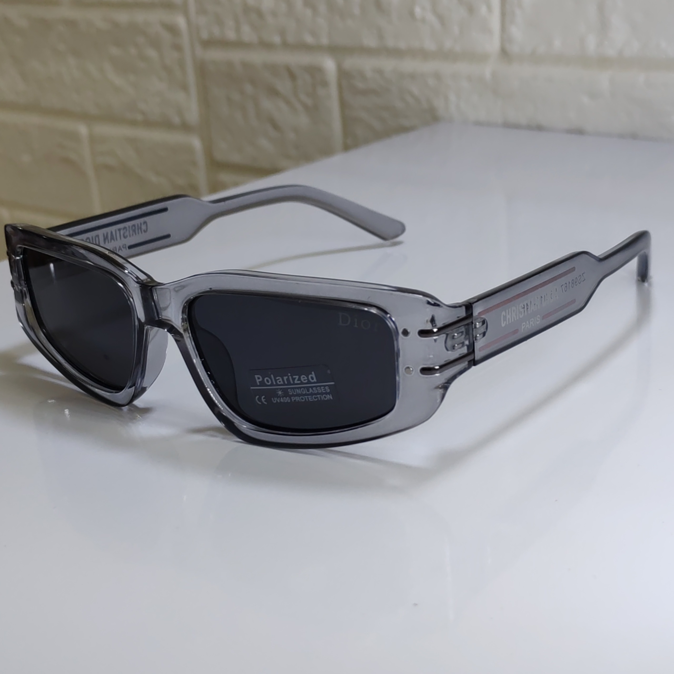 عینک آفتابی مردانه دیور ایتالیاپلاریزه تمام مشکی56