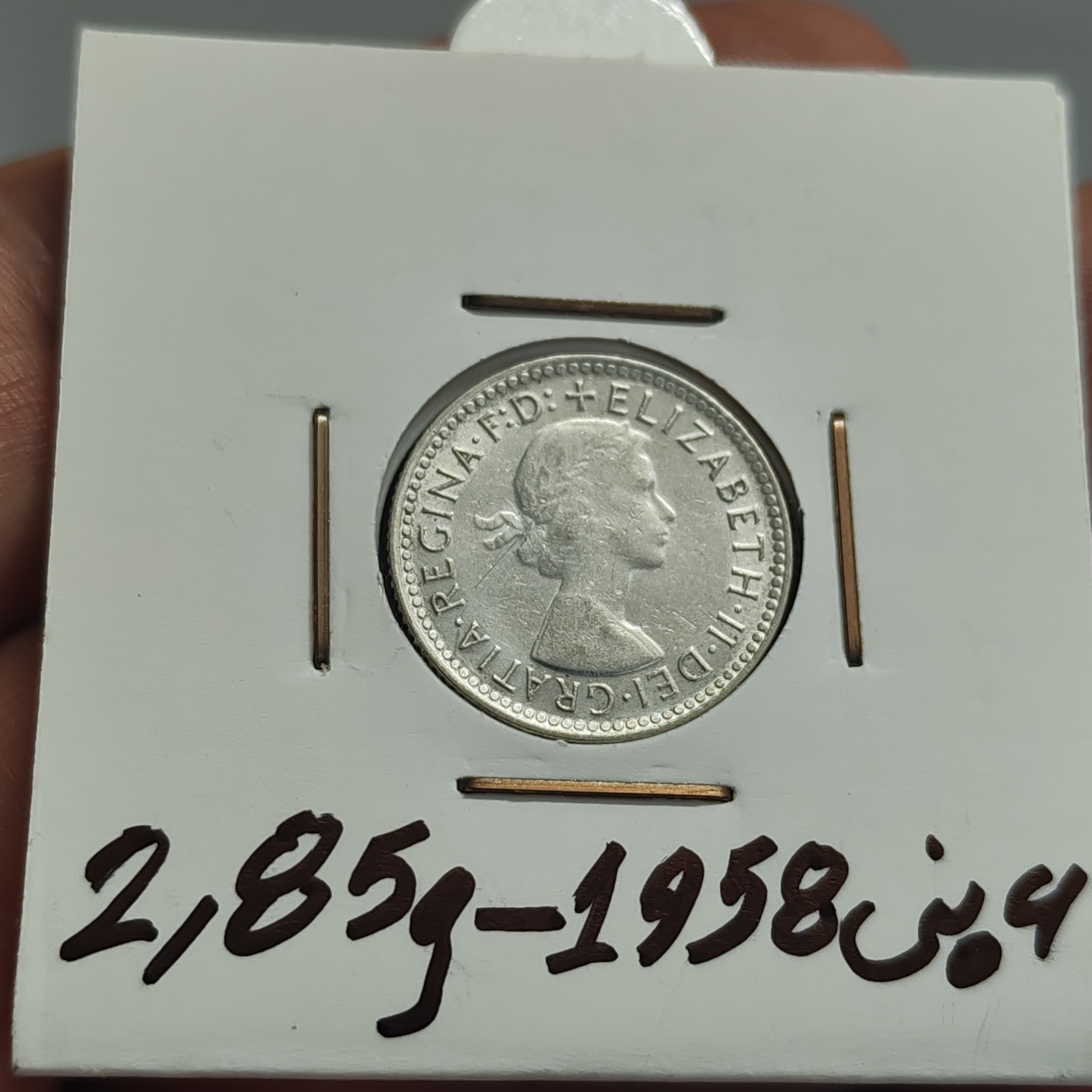 سکه نقره خارجی نایاب 6پنی1958 استرالیا کلکسیونی