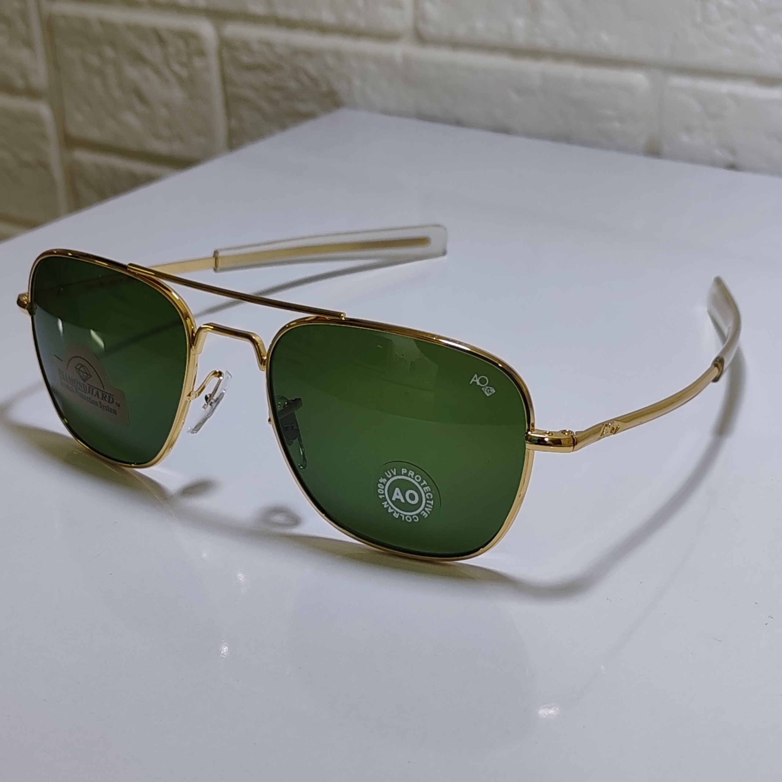 عینک آفتابی مردانه AO آمریکا سبزارتشی جذاب57