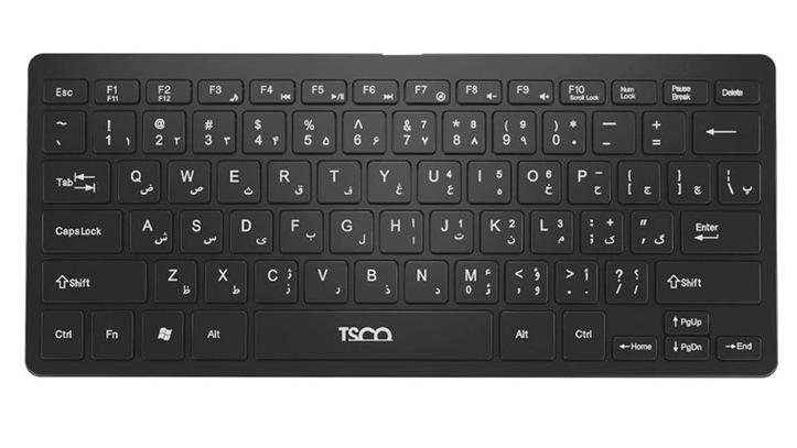 کیبورد تسکو مدل TK 8044، سوییچ ممبران، Tenkeyless